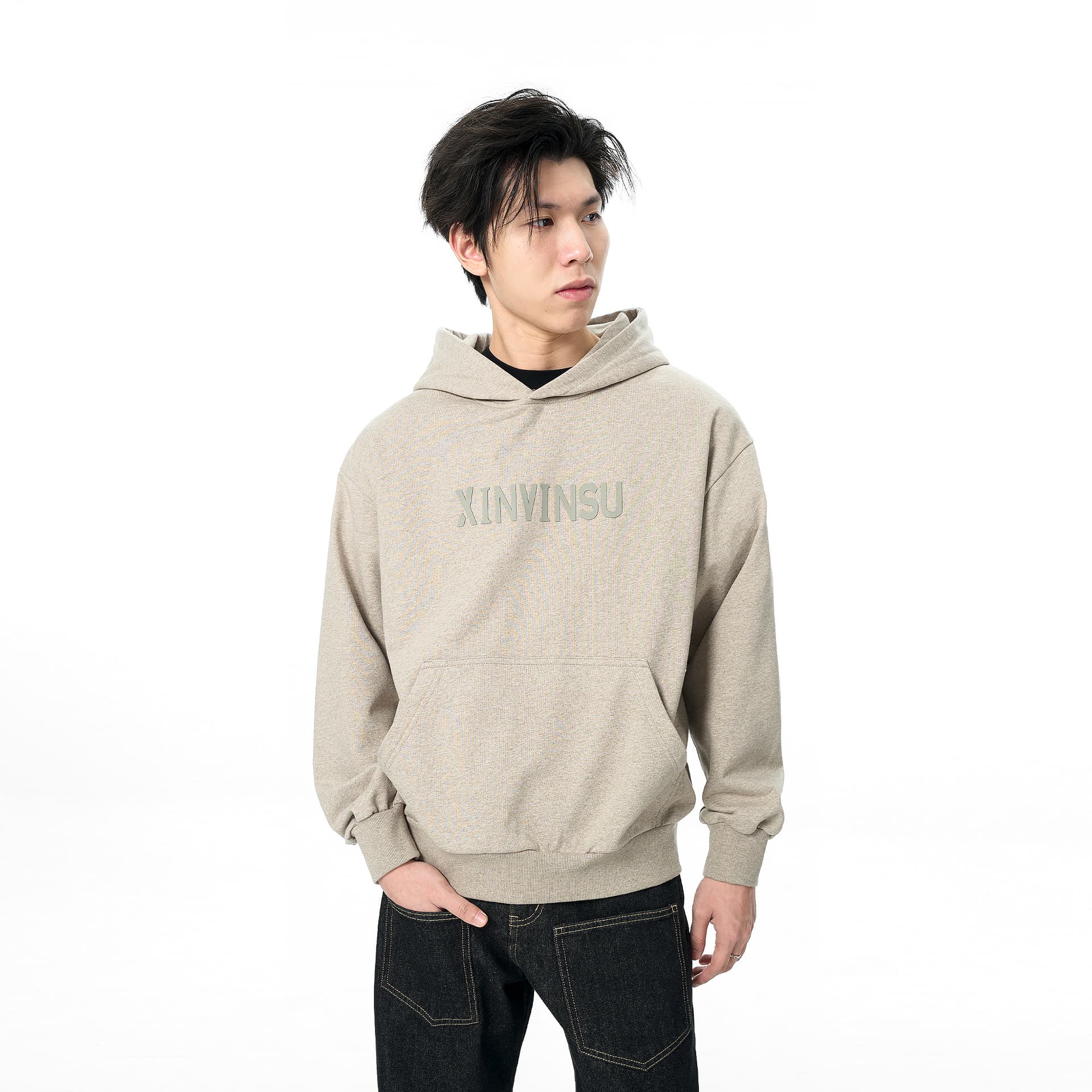 Худи XINYINSU 25FW Толстовка Унисекс - изображение 3