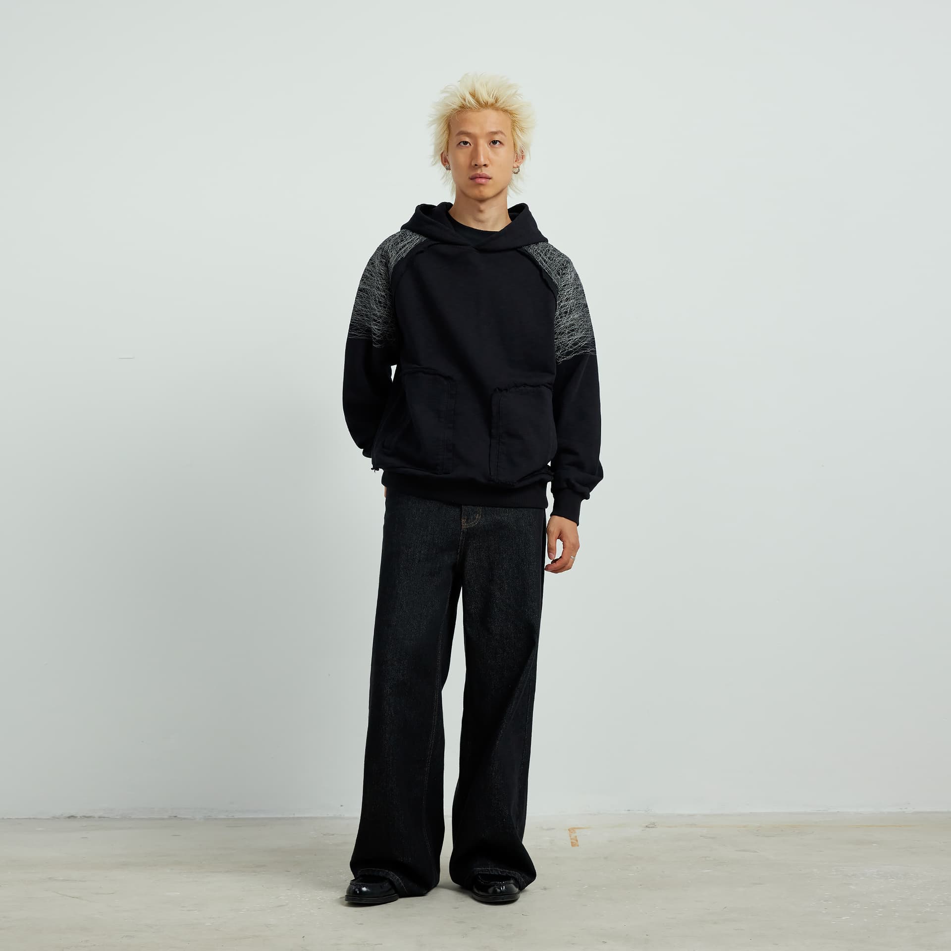 Худи XINYINSU 25FW Толстовка Унисекс - изображение 7