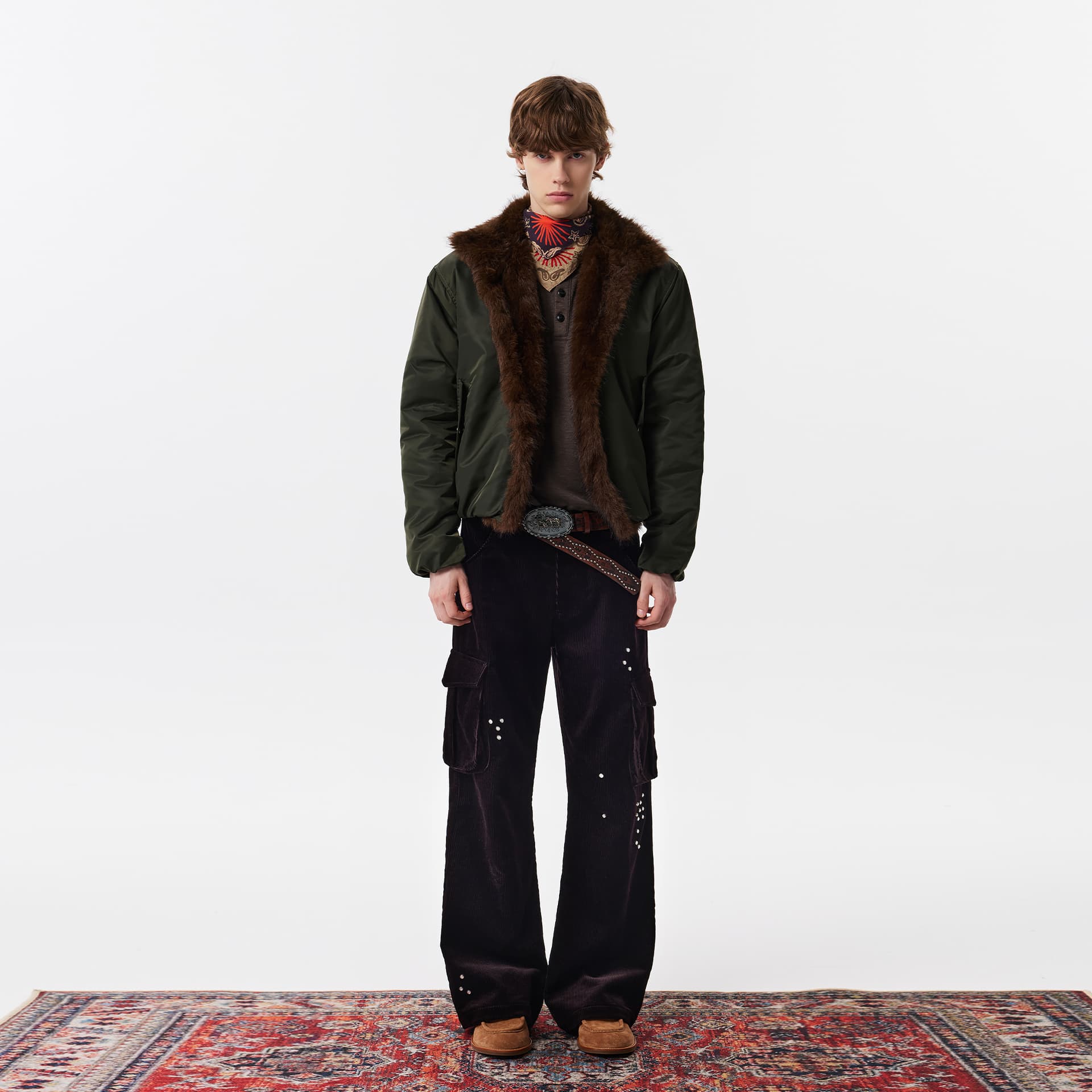 Штаны XINYINSU 26AW Повседневные брюки Мужские - изображение 7