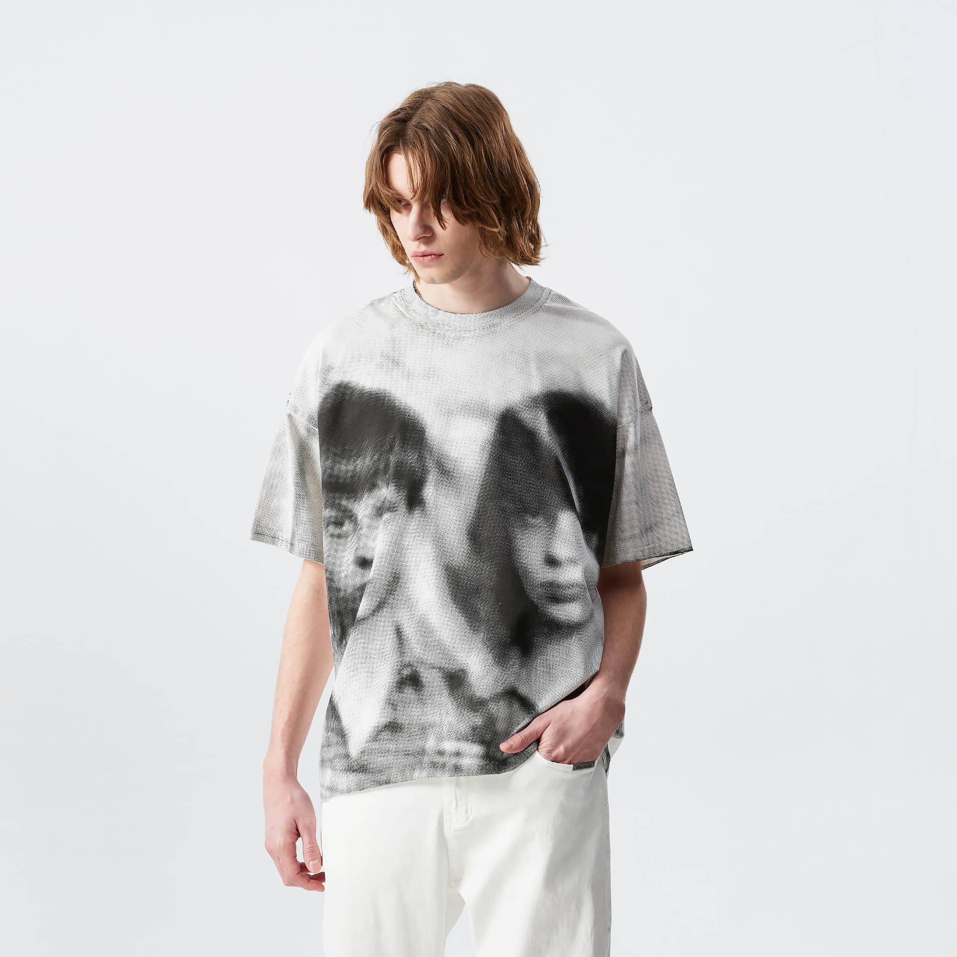 Футболка XINYINSU Белый Унисекс T-рубашки - изображение 4