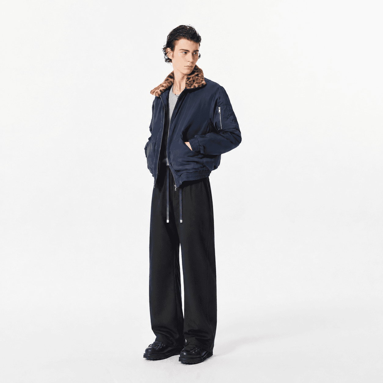Штаны XINYINSU 26AW Повседневные брюки Мужские - изображение 5