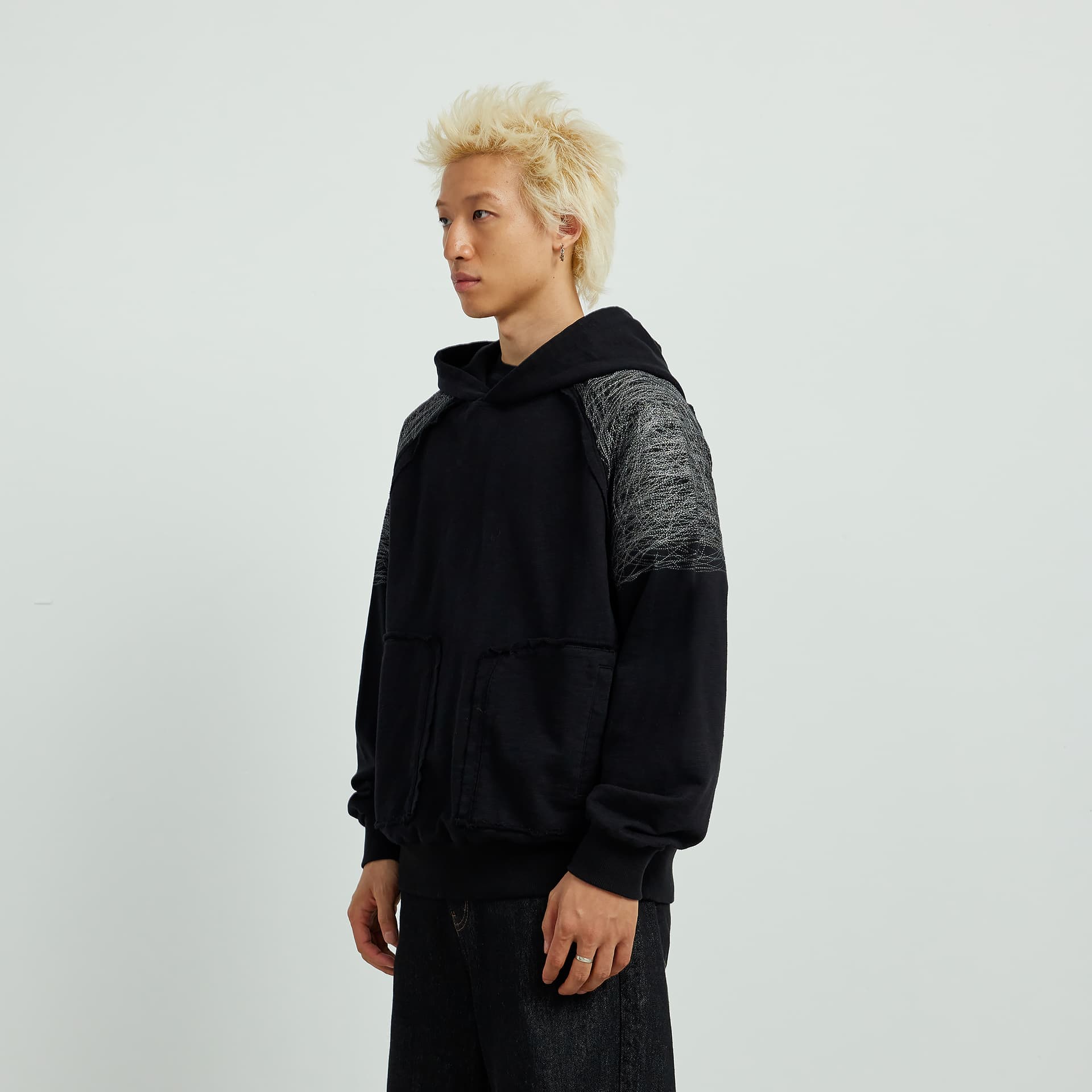 Худи XINYINSU 25FW Толстовка Унисекс - изображение 6