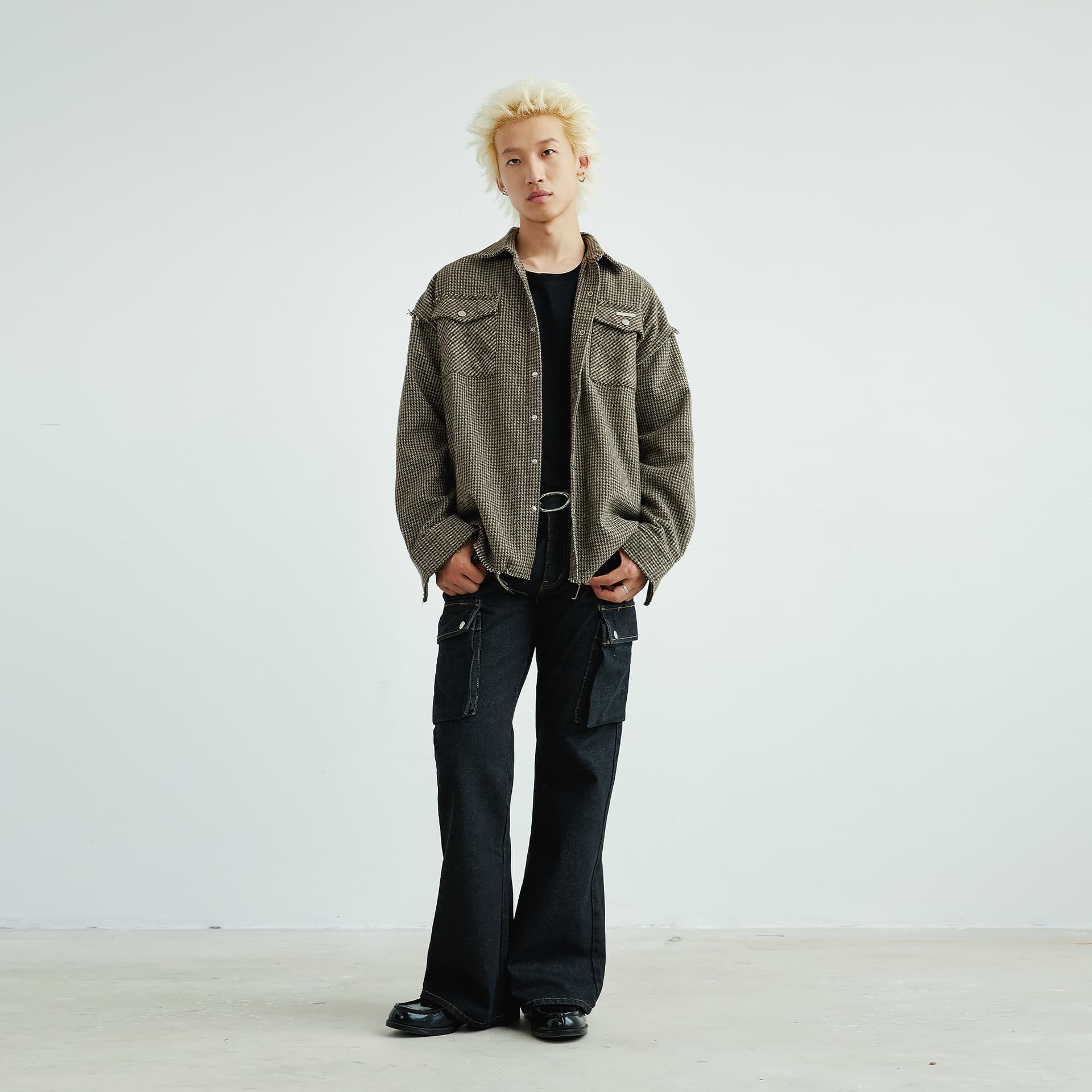 Штаны XINYINSU 25FW Джинсы Унисекс Деним Оригинальный - изображение 7