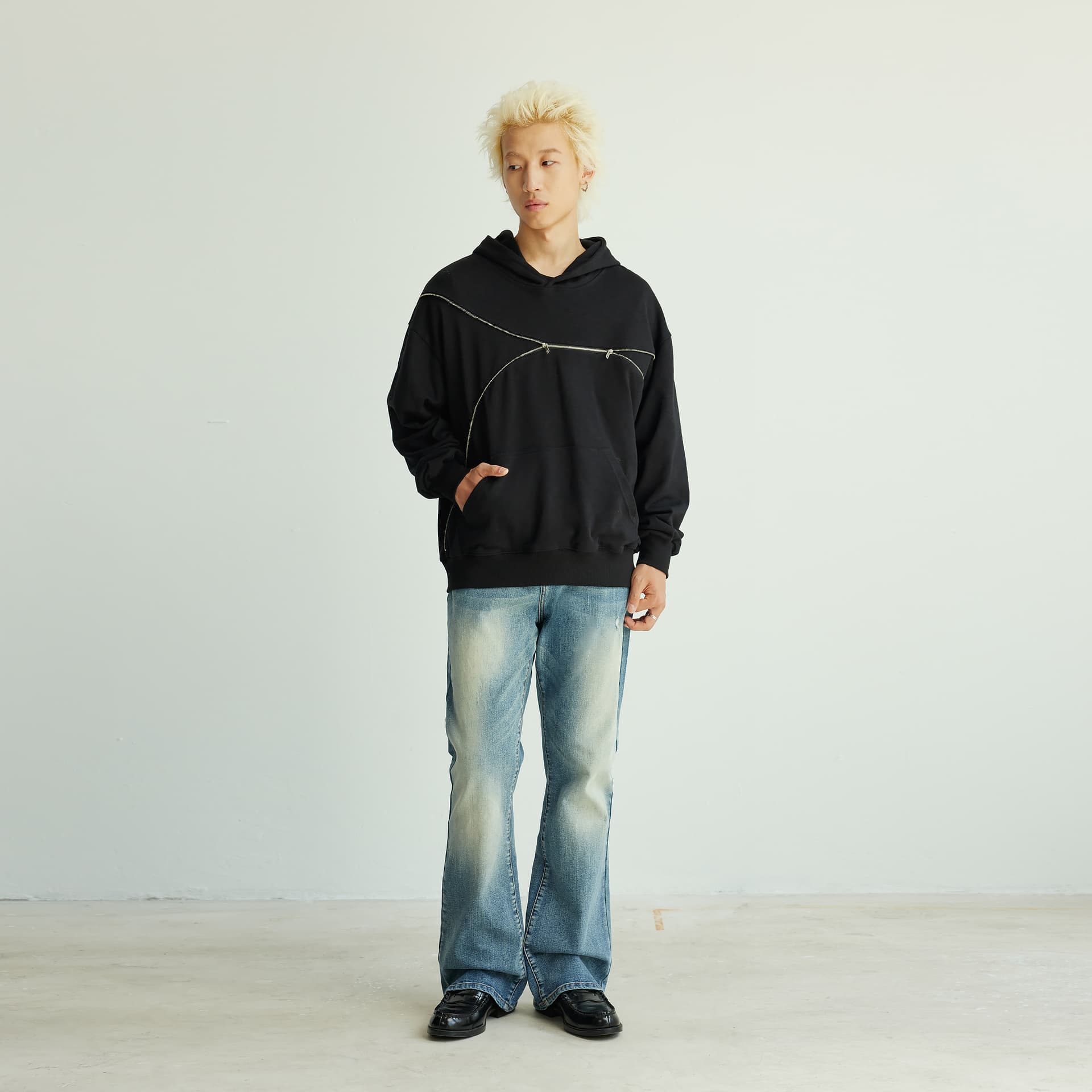 Худи XINYINSU 25FW Толстовка Унисекс - изображение 7