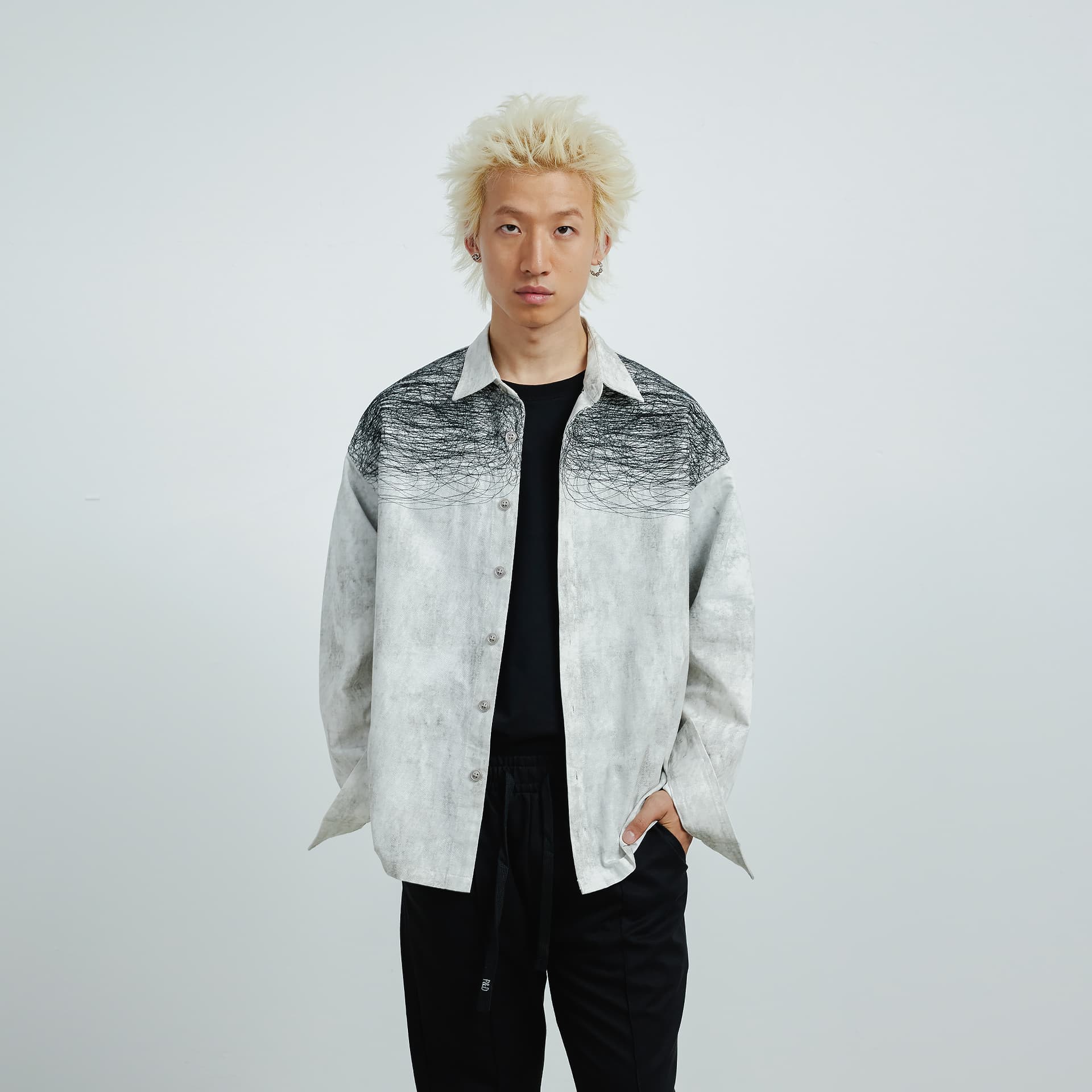 Рубашка XINYINSU 25FW Рубашка Унисекс Парный - изображение 5