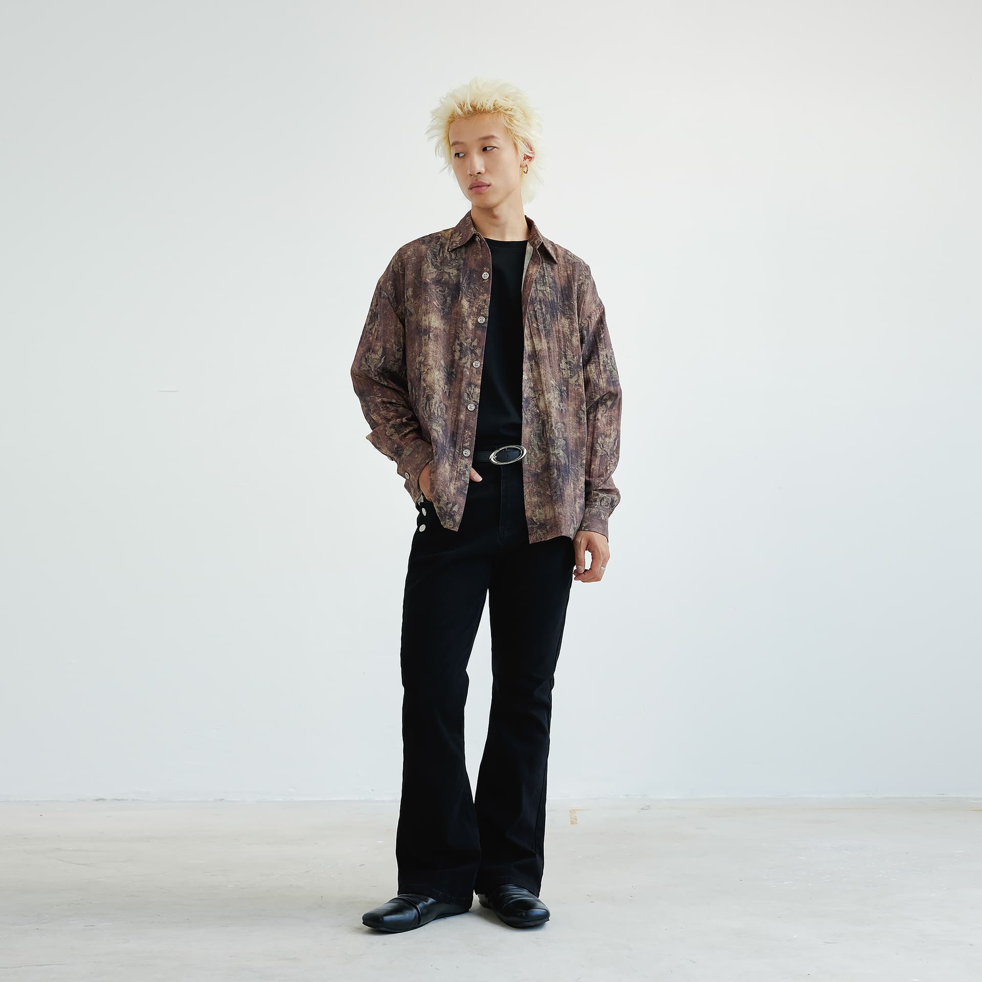 Рубашка XINYINSU 25FW Рубашка Унисекс Парный - изображение 7