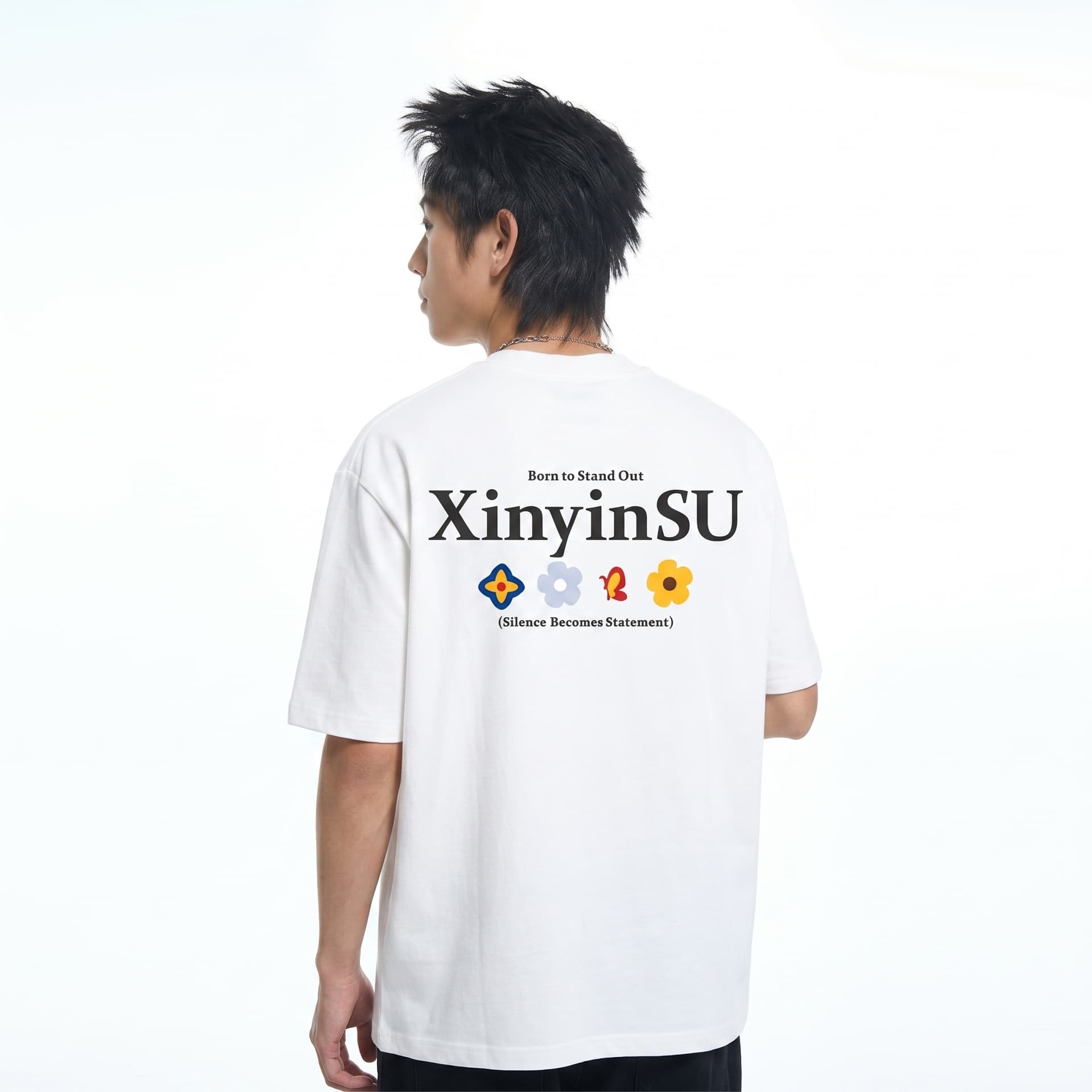 Футболка XINYINSU Унисекс T-рубашки - изображение 4