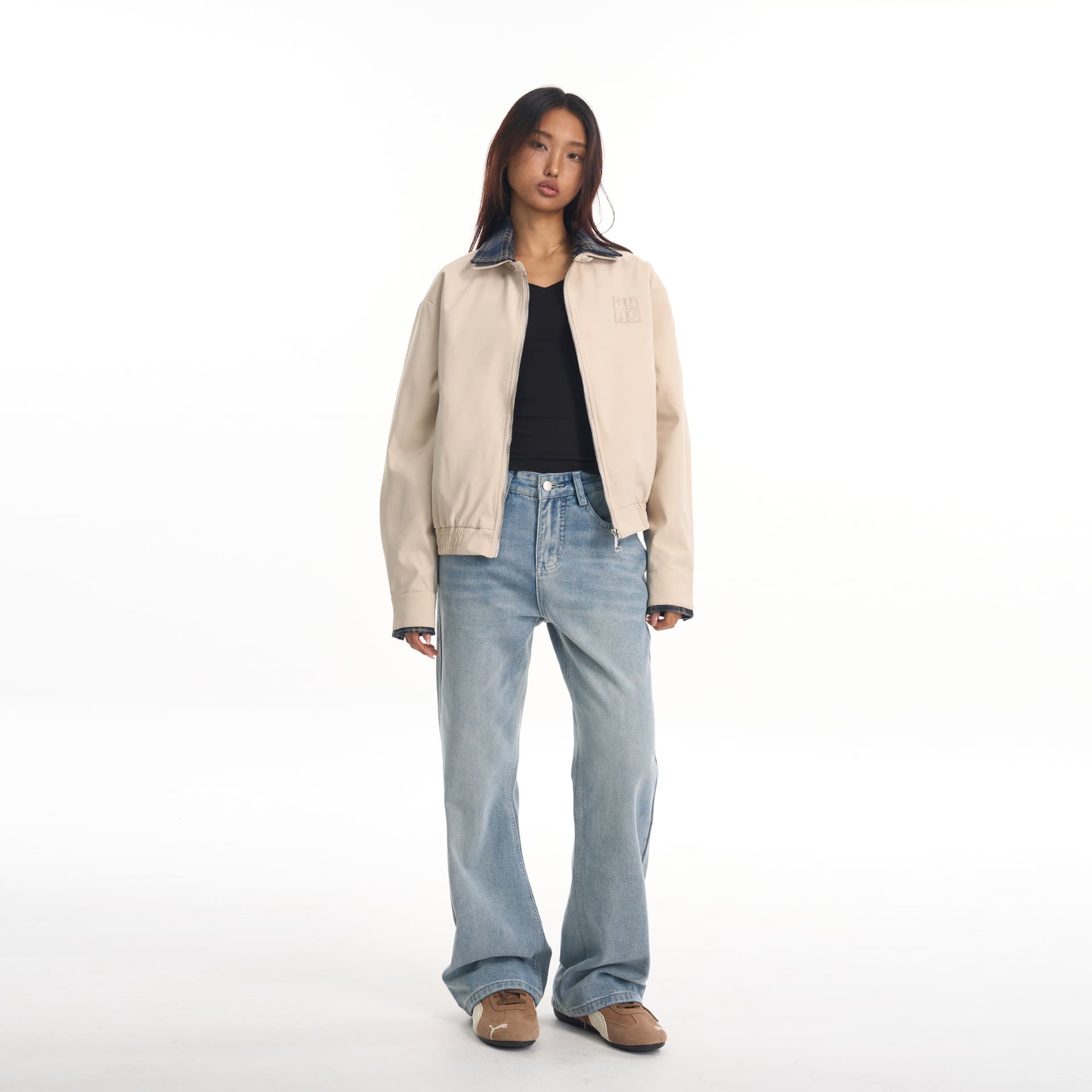 Штаны XINYINSU Blue Unisex Jeans XINYINSU Синий Унисекс Джинсы - изображение 6
