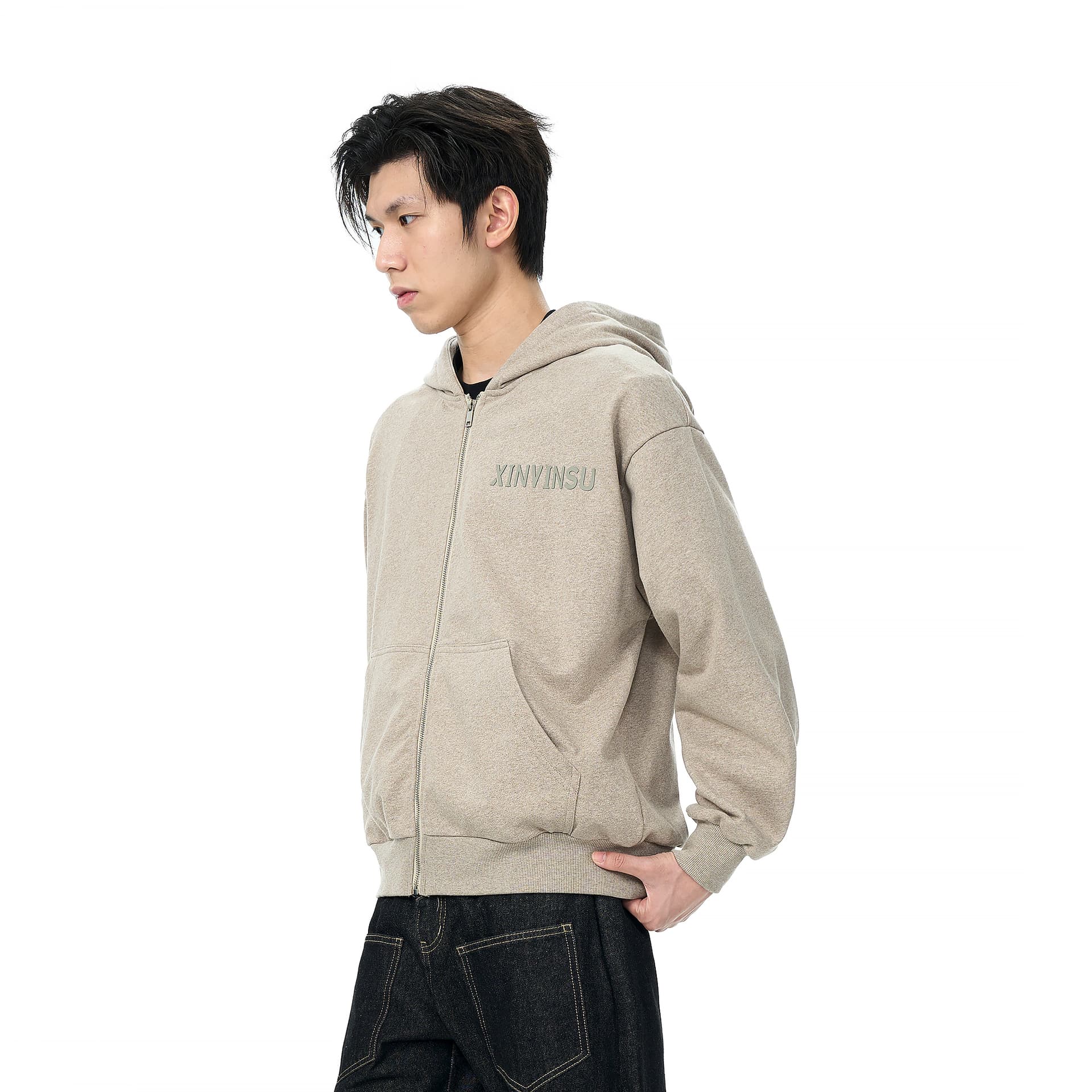 Худи XINYINSU 25FW Толстовка Унисекс - изображение 5