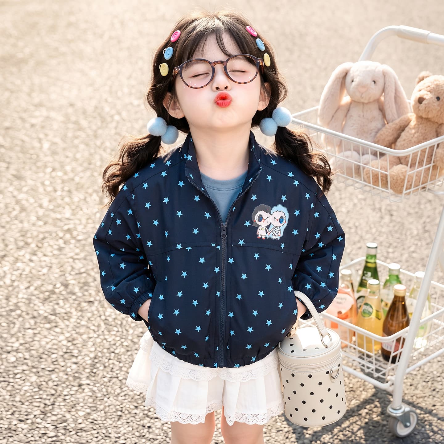 ATONGMU Синий Kids Куртки - изображение 4