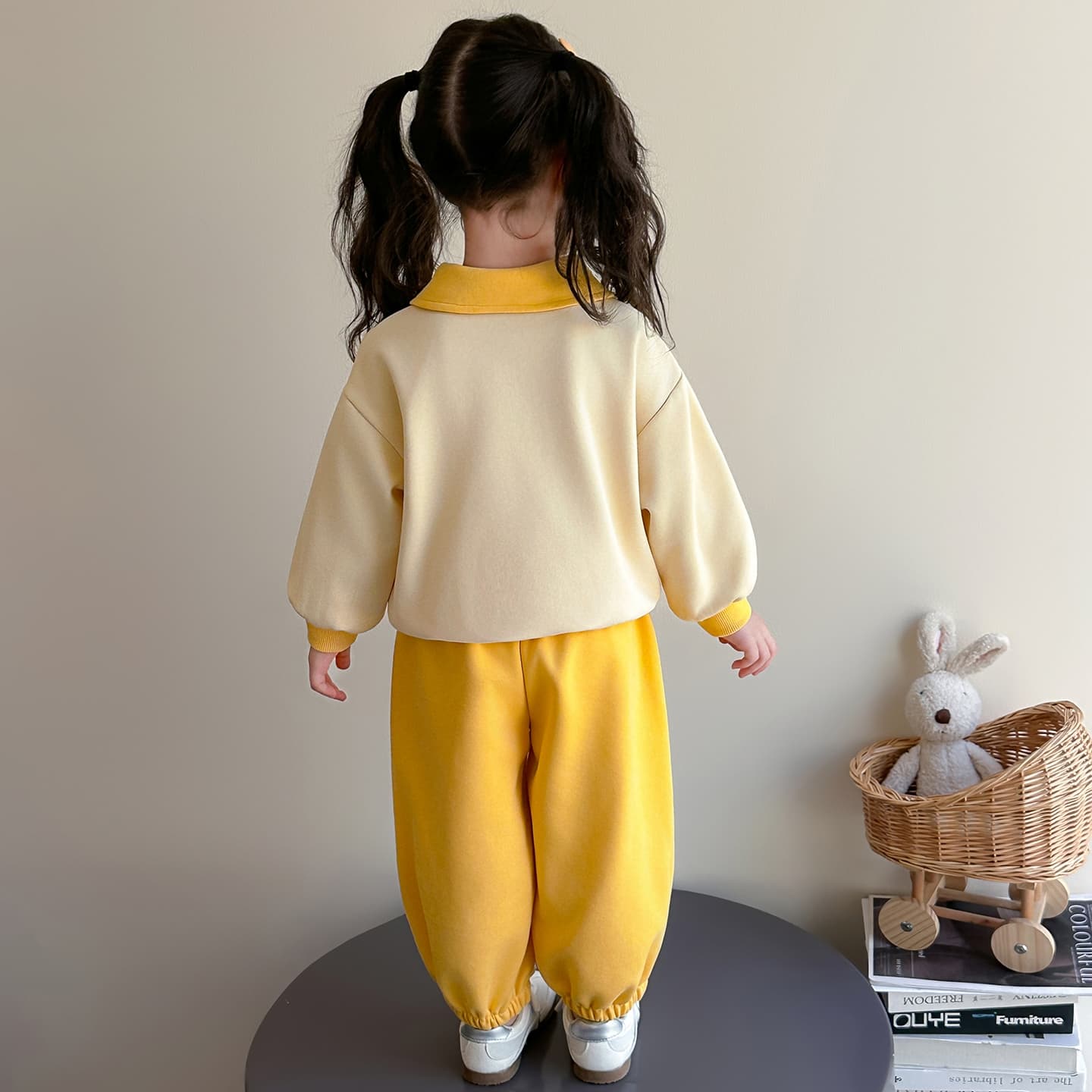 ATONGMU Желтый Kids Повседневные спортивные костюмы Наборы - изображение 2