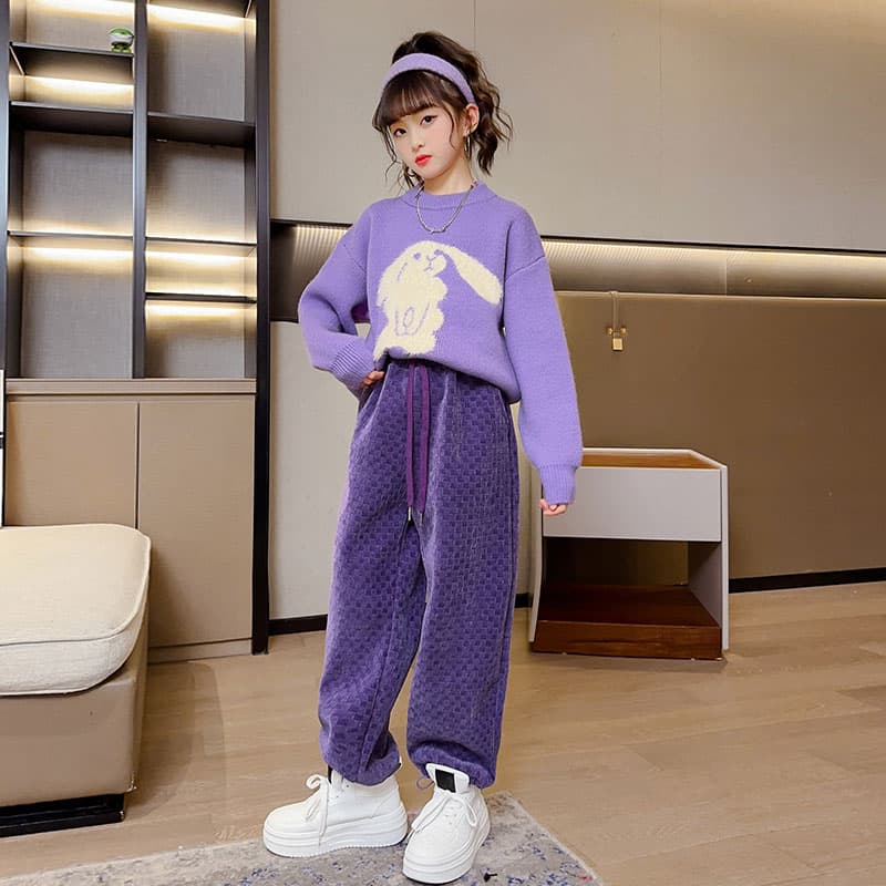 ATONGMU Фиолетовый Kids Свитеры - изображение 4