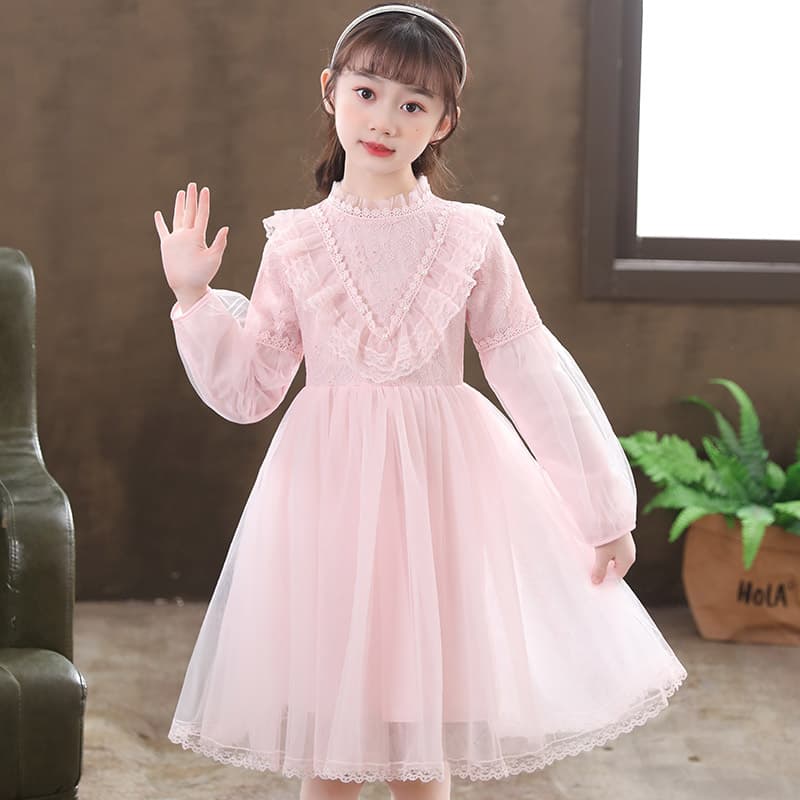 ATONGMU Розовые Детские Платья - изображение 4
