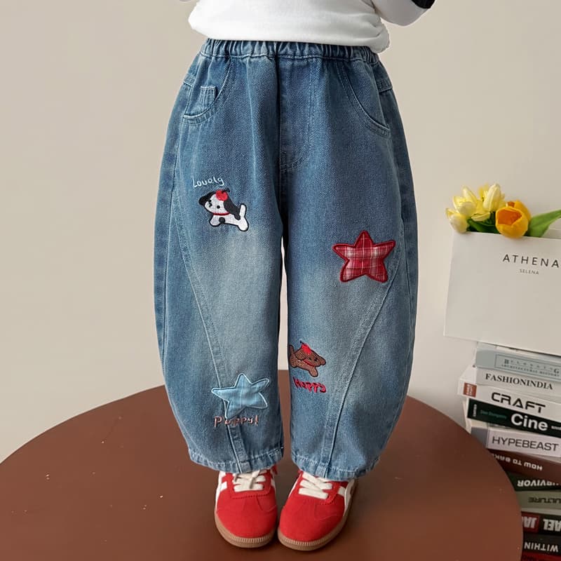 ATONGMU Цвет изображения Kids Джинсы - изображение 4