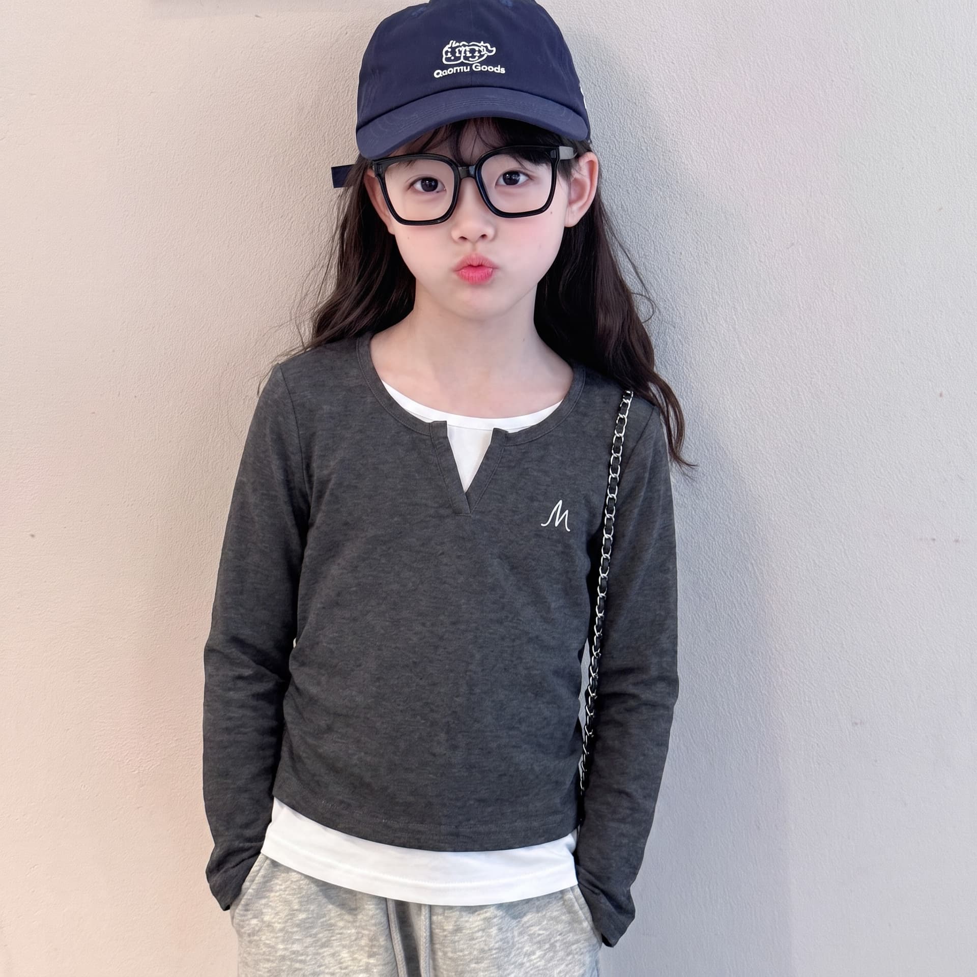 Футболка ATONGMU Серый Kids T-рубашки - изображение 4
