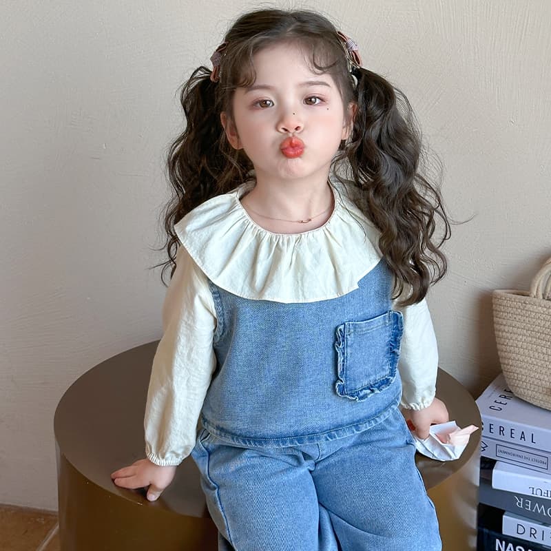 ATONGMU Деним Kids Повседневные спортивные костюмы Наборы - изображение 3
