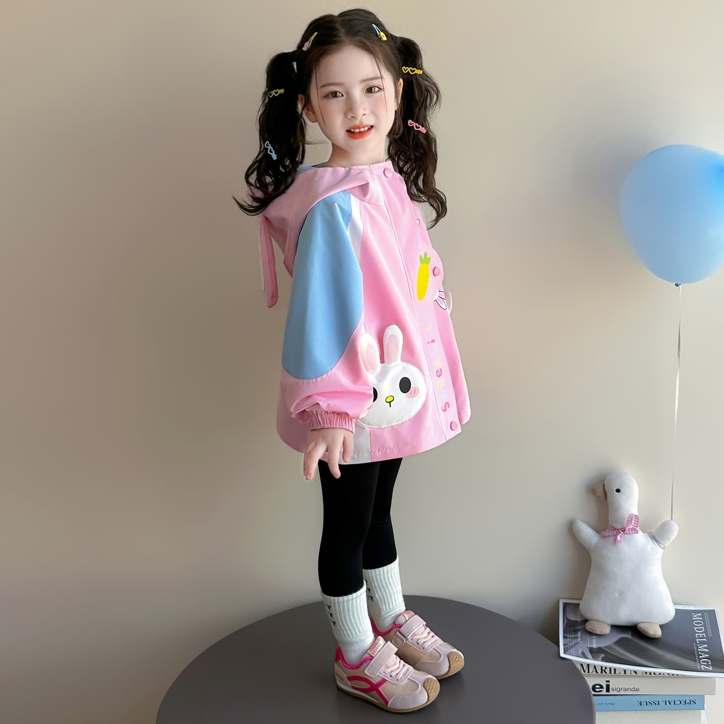 ATONGMU Розовый Kids Куртки - изображение 3