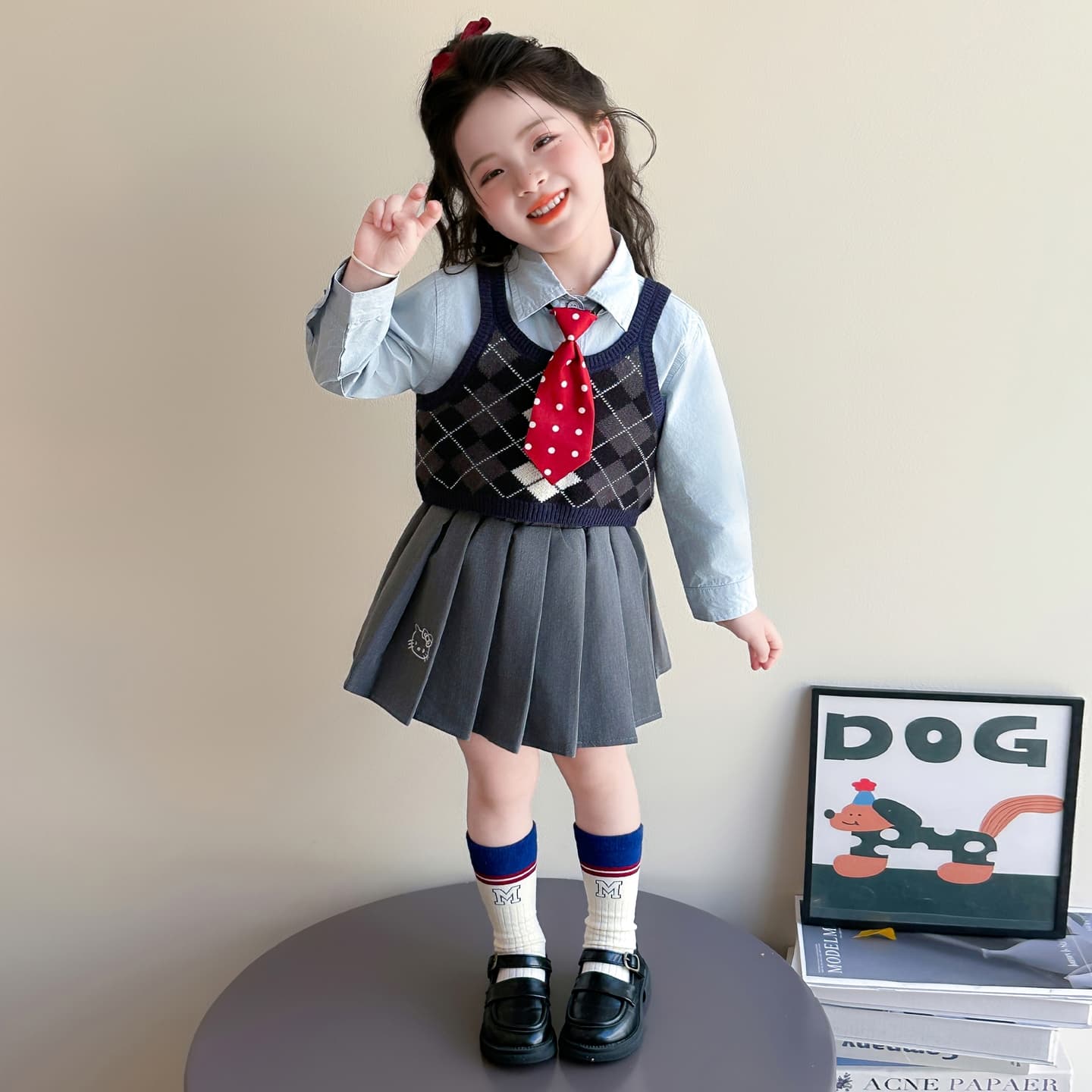 ATONGMU Серый Kids Комплекты с юбкой - изображение 5