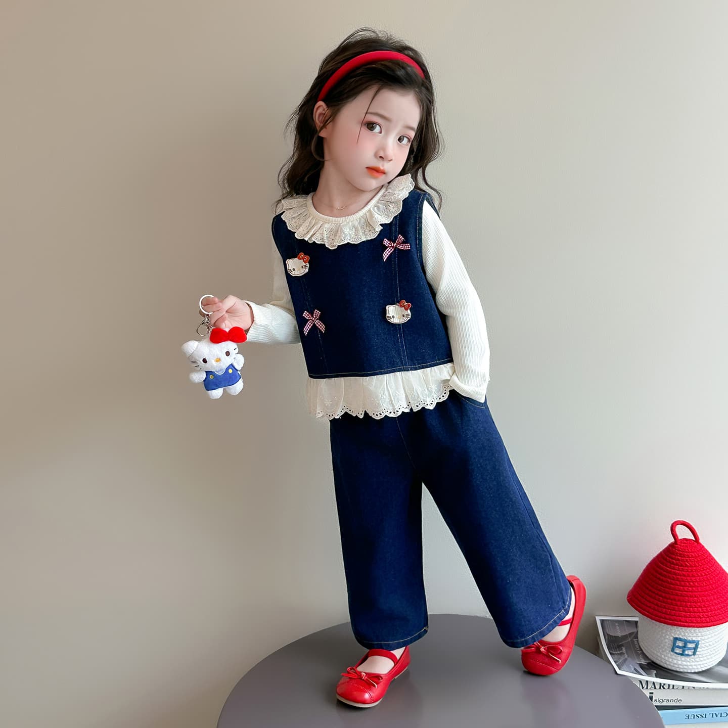 ATONGMU Синий Kids Повседневные спортивные костюмы Наборы - изображение 3