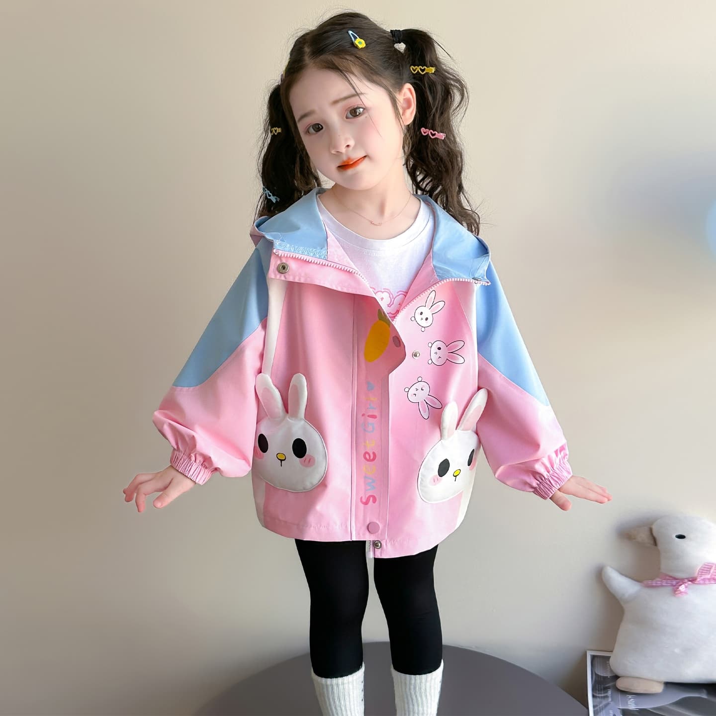 ATONGMU Розовый Kids Куртки - изображение 2