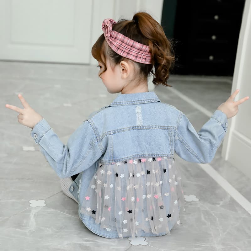 ATONGMU Джинсовый синий Kids Топы - изображение 3