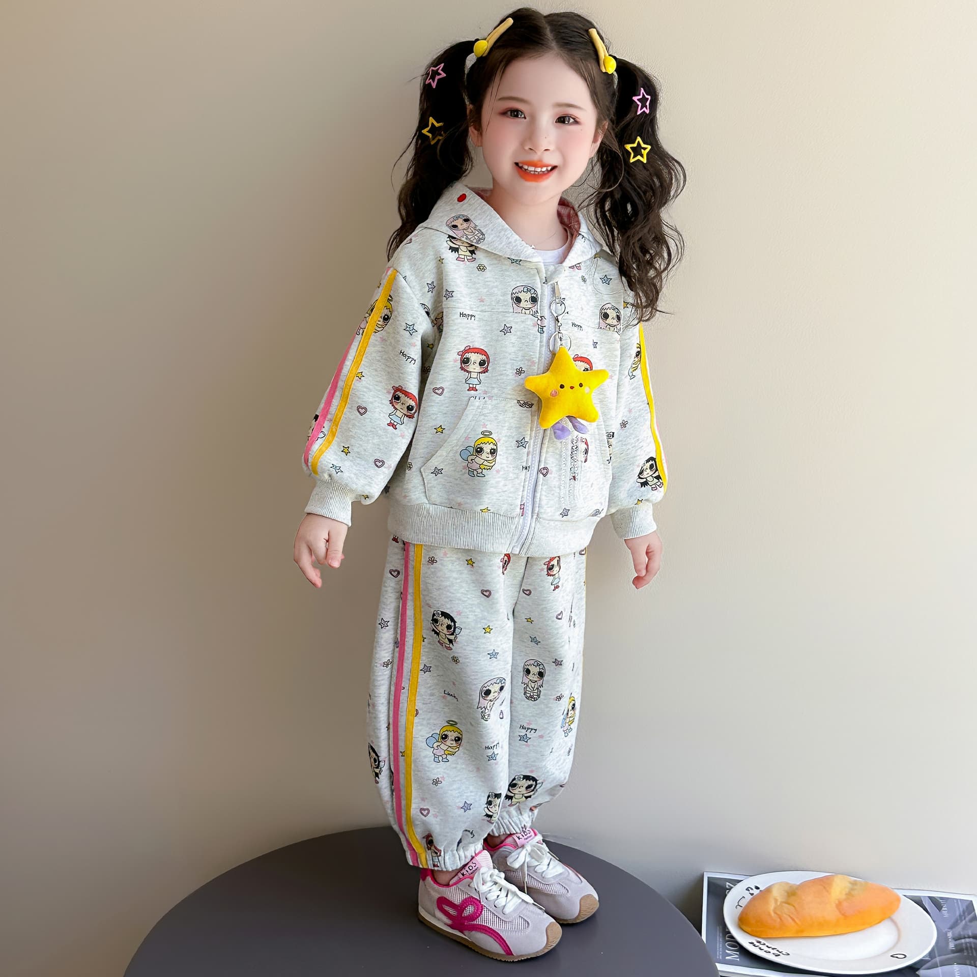 ATONGMU Цвет изображения Kids Повседневные спортивные костюмы Наборы - изображение 3