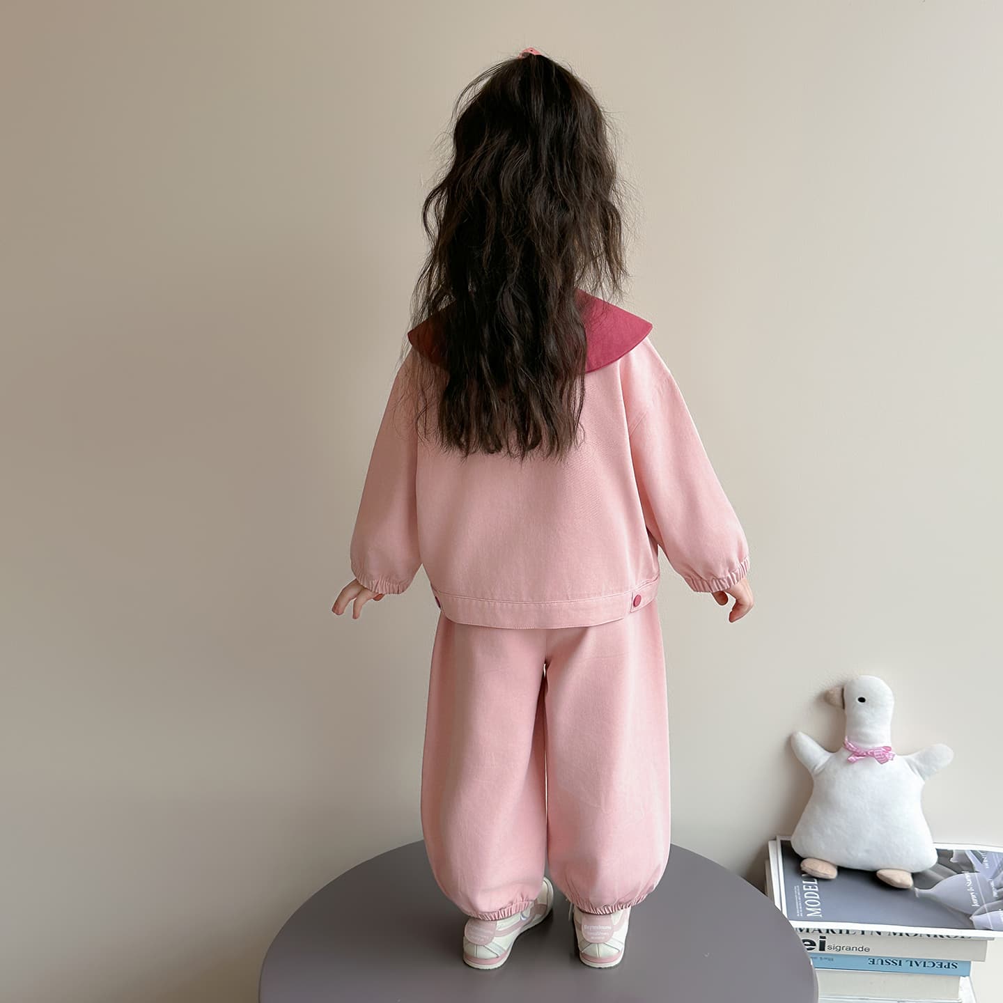 ATONGMU Розовый Kids Повседневные спортивные костюмы Наборы - изображение 2