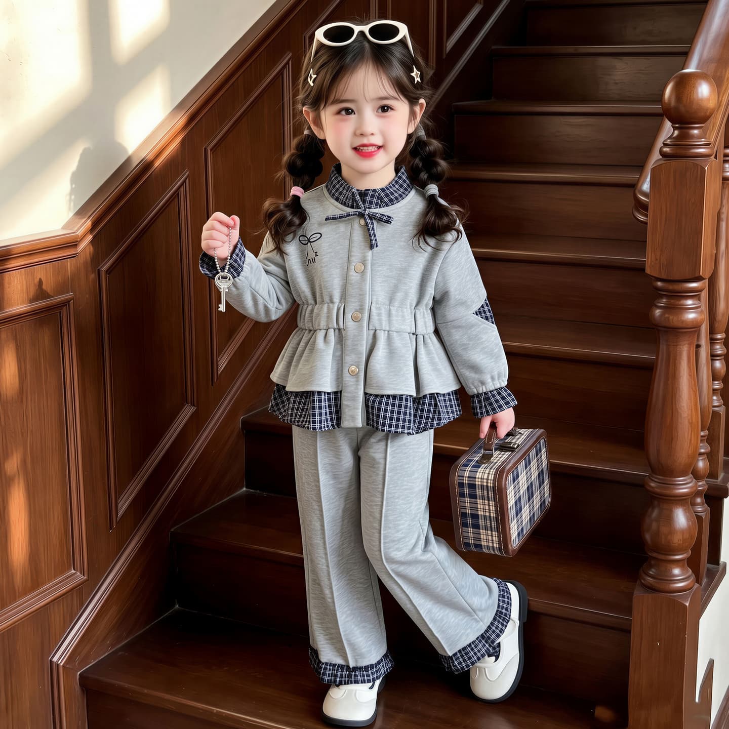ATONGMU Серый Kids Повседневные спортивные костюмы Наборы - изображение 4