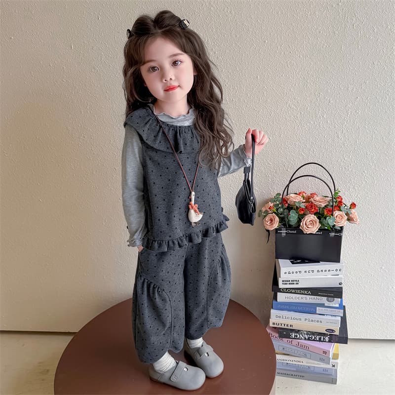 ATONGMU Серый Kids Повседневные спортивные костюмы Наборы - изображение 5