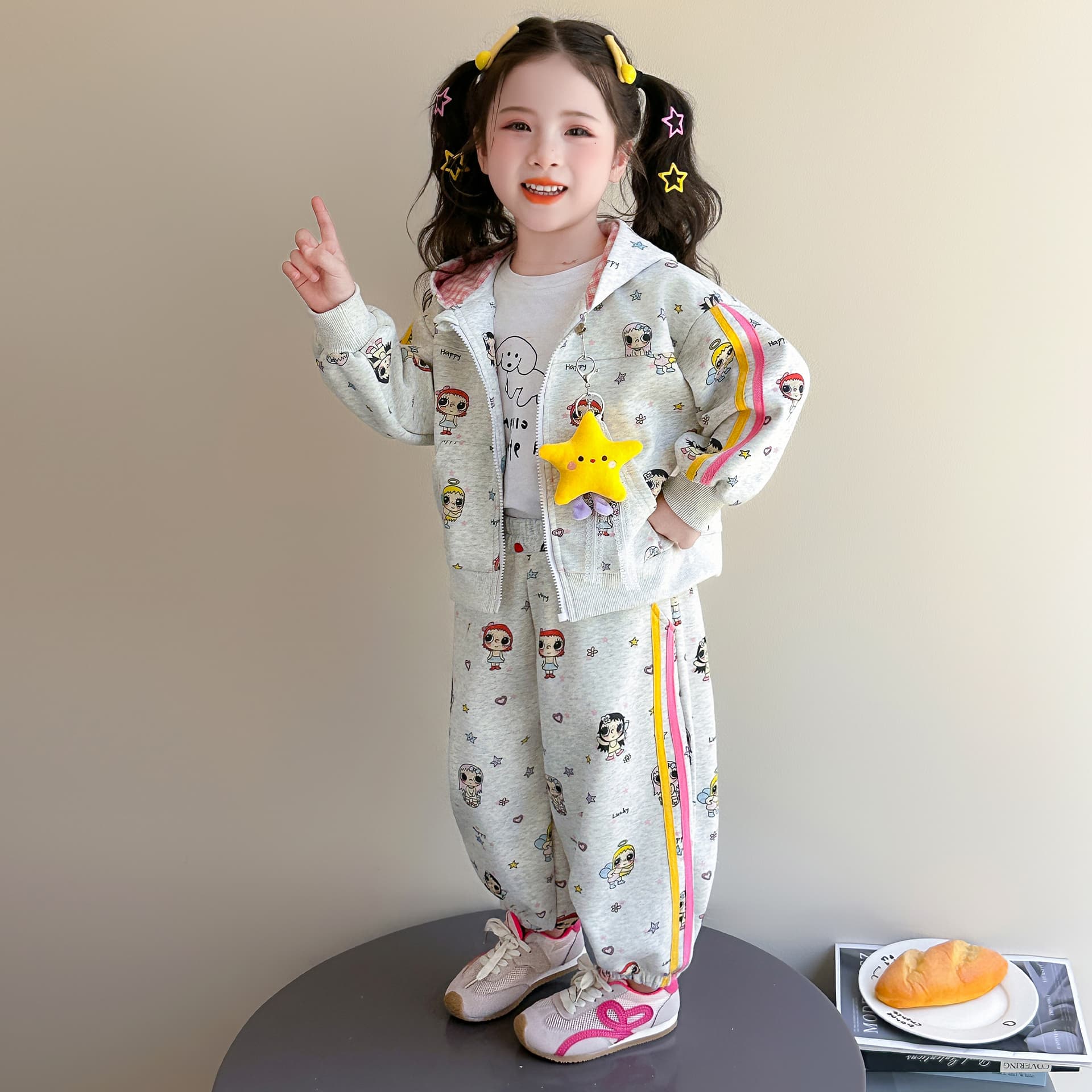 ATONGMU Цвет изображения Kids Повседневные спортивные костюмы Наборы - изображение 2