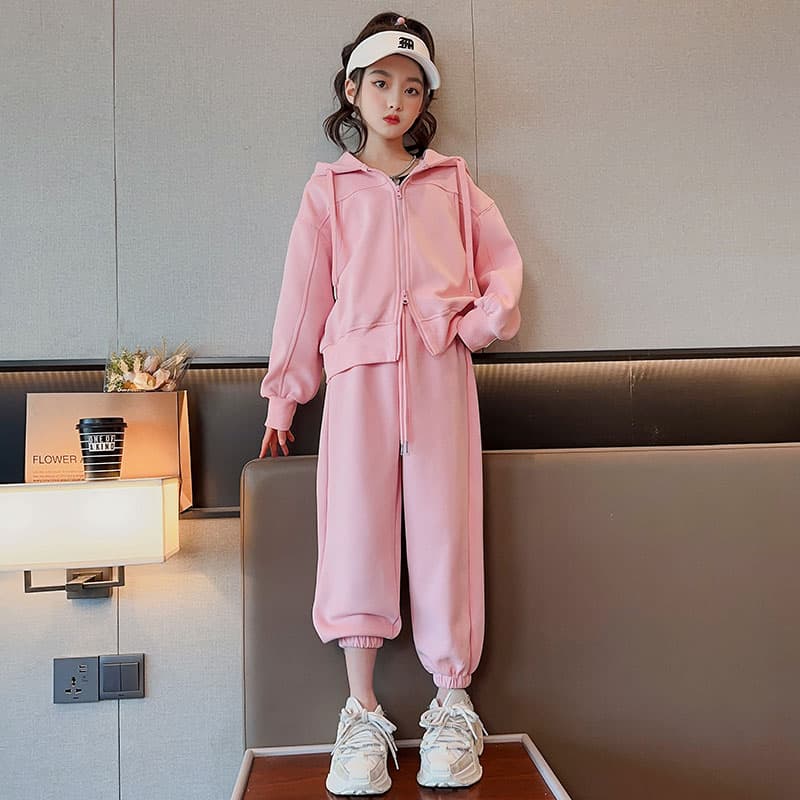 ATONGMU Розовый Kids Повседневные спортивные костюмы Наборы - изображение 4