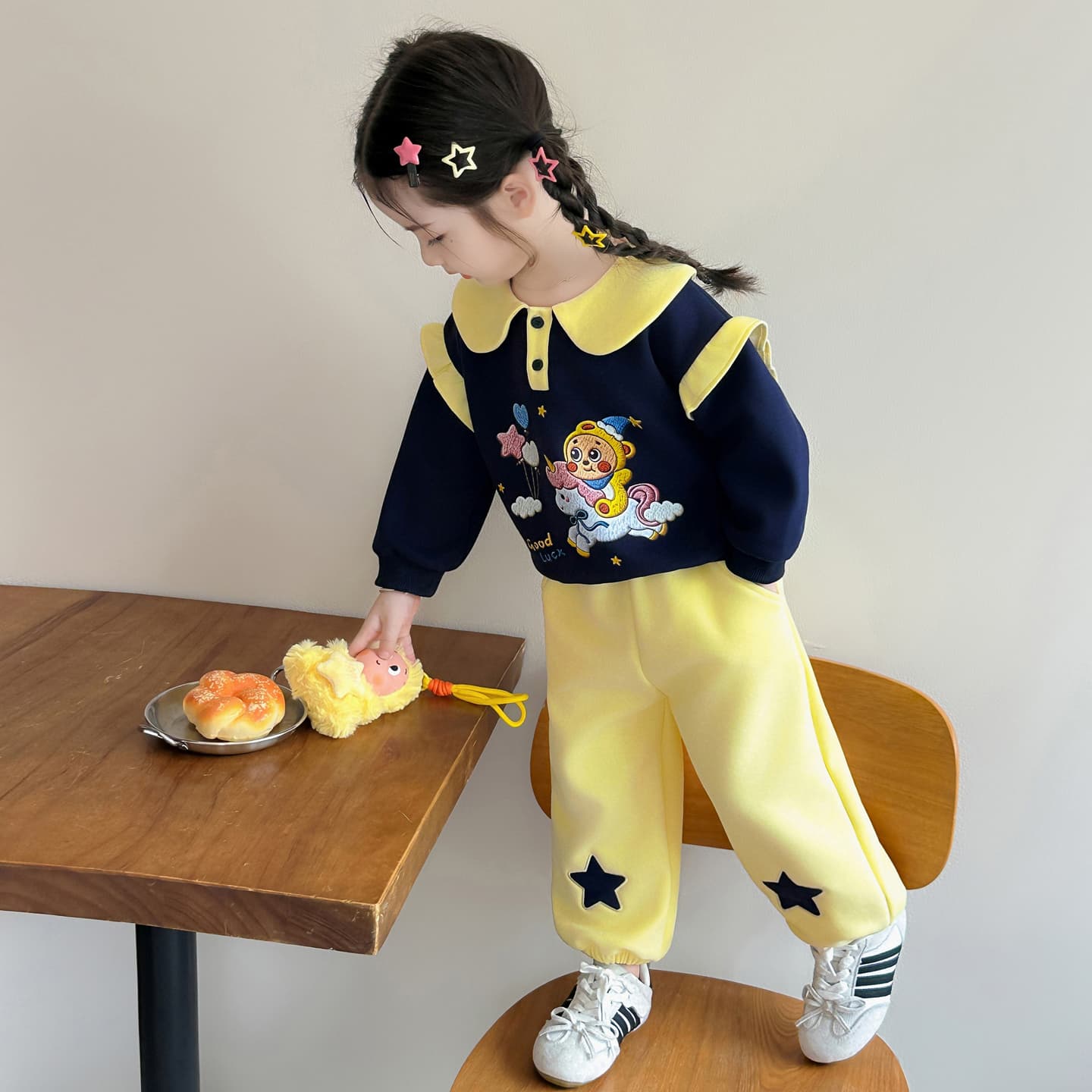 ATONGMU Цвет изображения Kids Повседневные спортивные костюмы Наборы - изображение 3