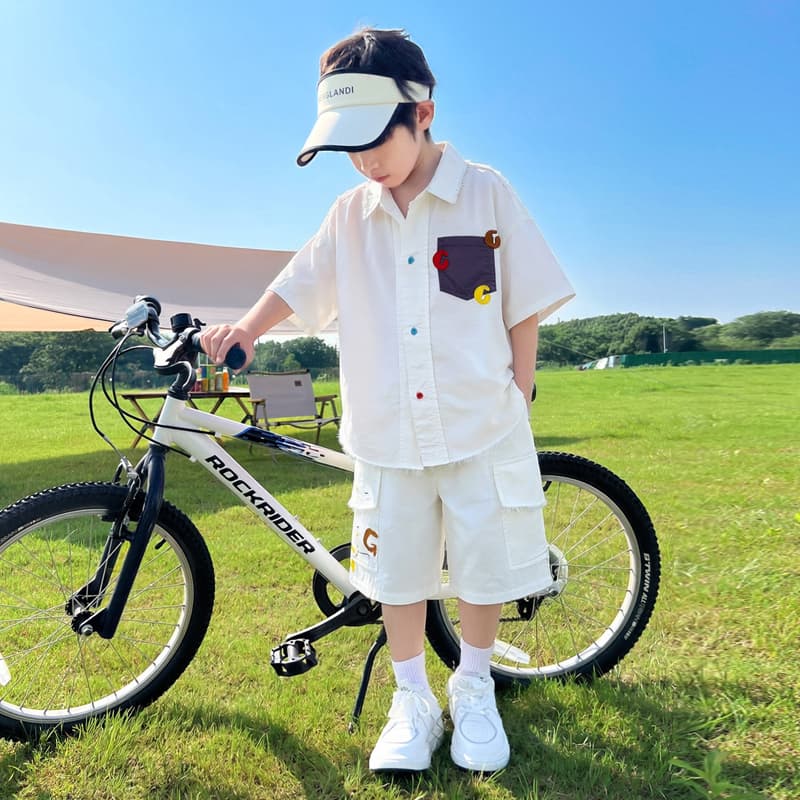 ATONGMU Цвет изображения Kids Повседневные спортивные костюмы Наборы - изображение 4