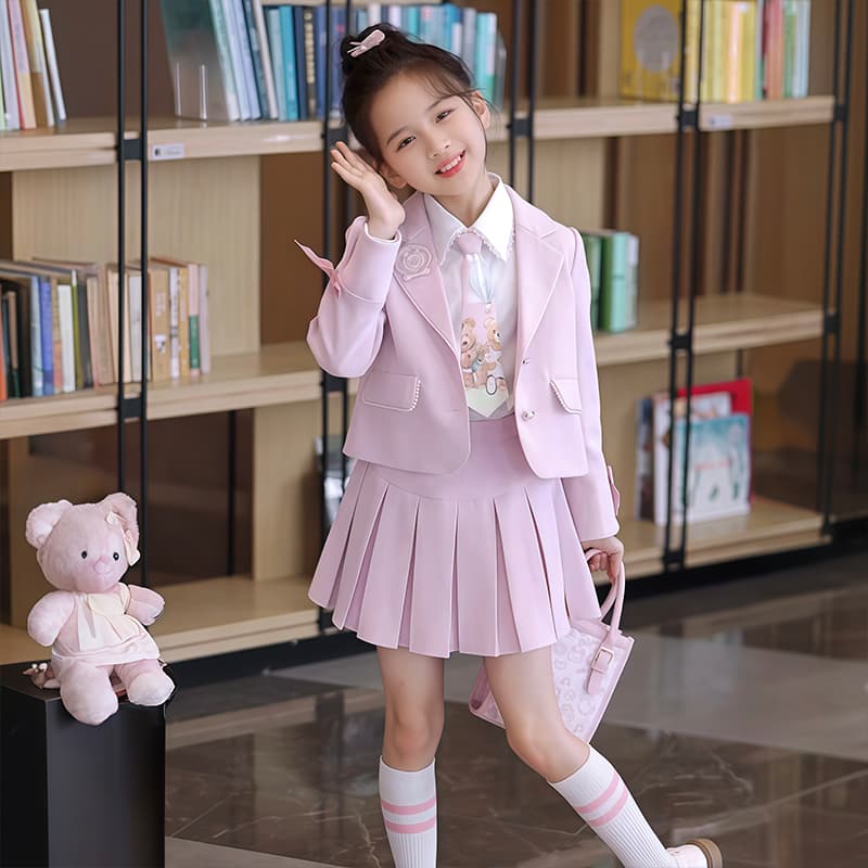 ATONGMU Розовый Kids Комплекты с юбкой - изображение 4