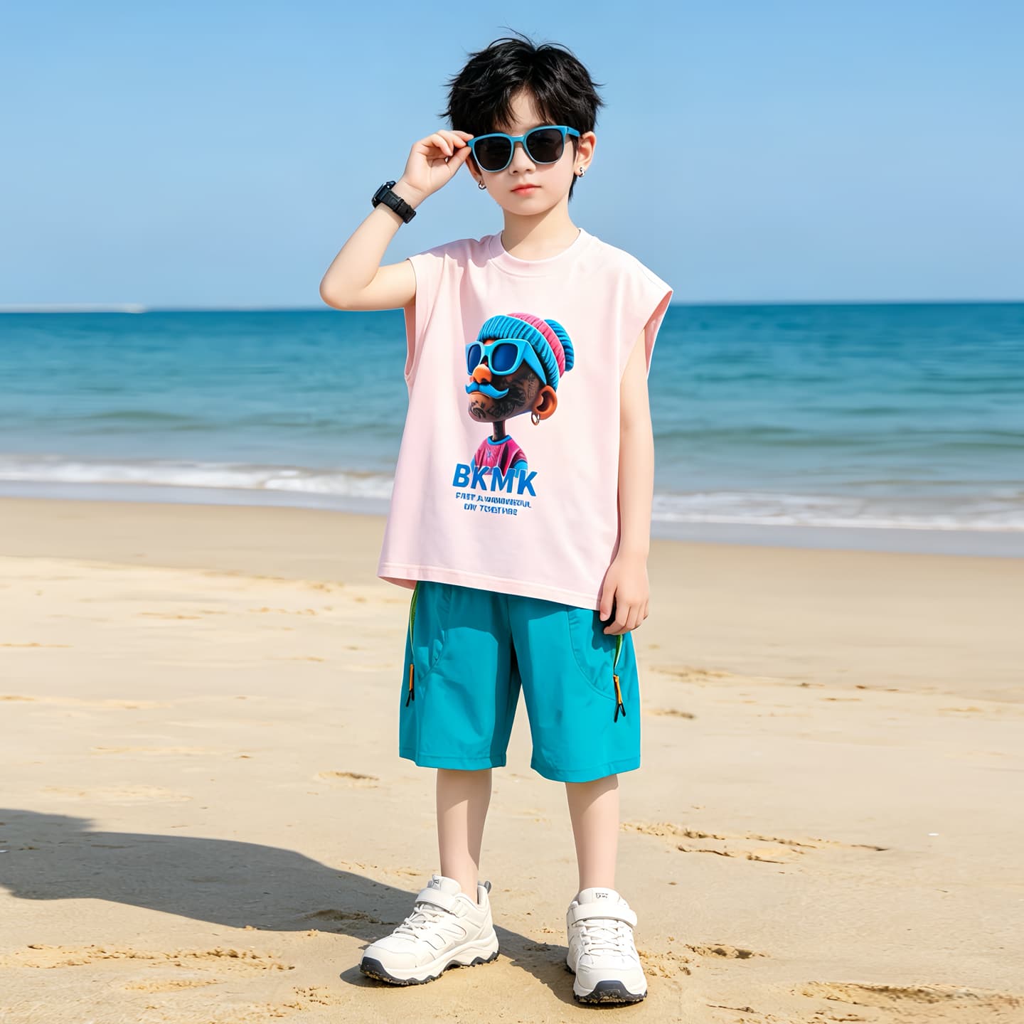 ATONGMU Розовый Kids Повседневные спортивные костюмы Наборы - изображение 5