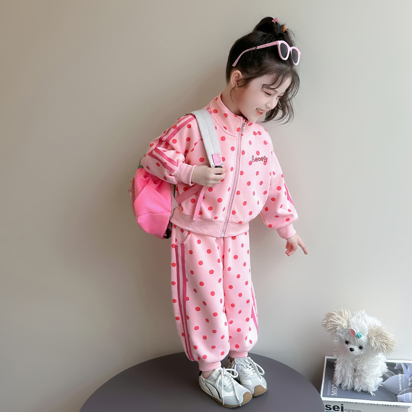 ATONGMU Розовый Kids Повседневные спортивные костюмы Наборы - изображение 5