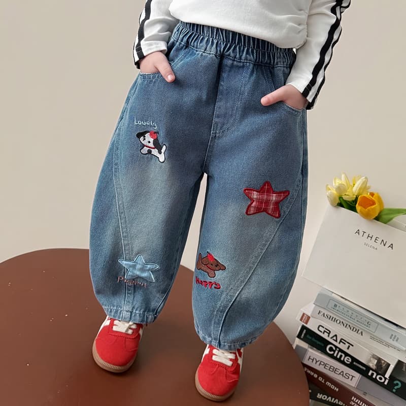 ATONGMU Цвет изображения Kids Джинсы - изображение 3