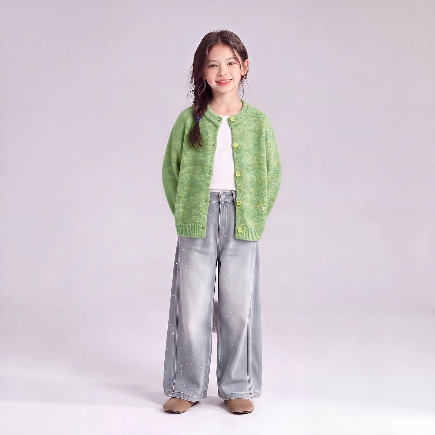 ATONGMU Зелёный Kids Свитеры - изображение 4