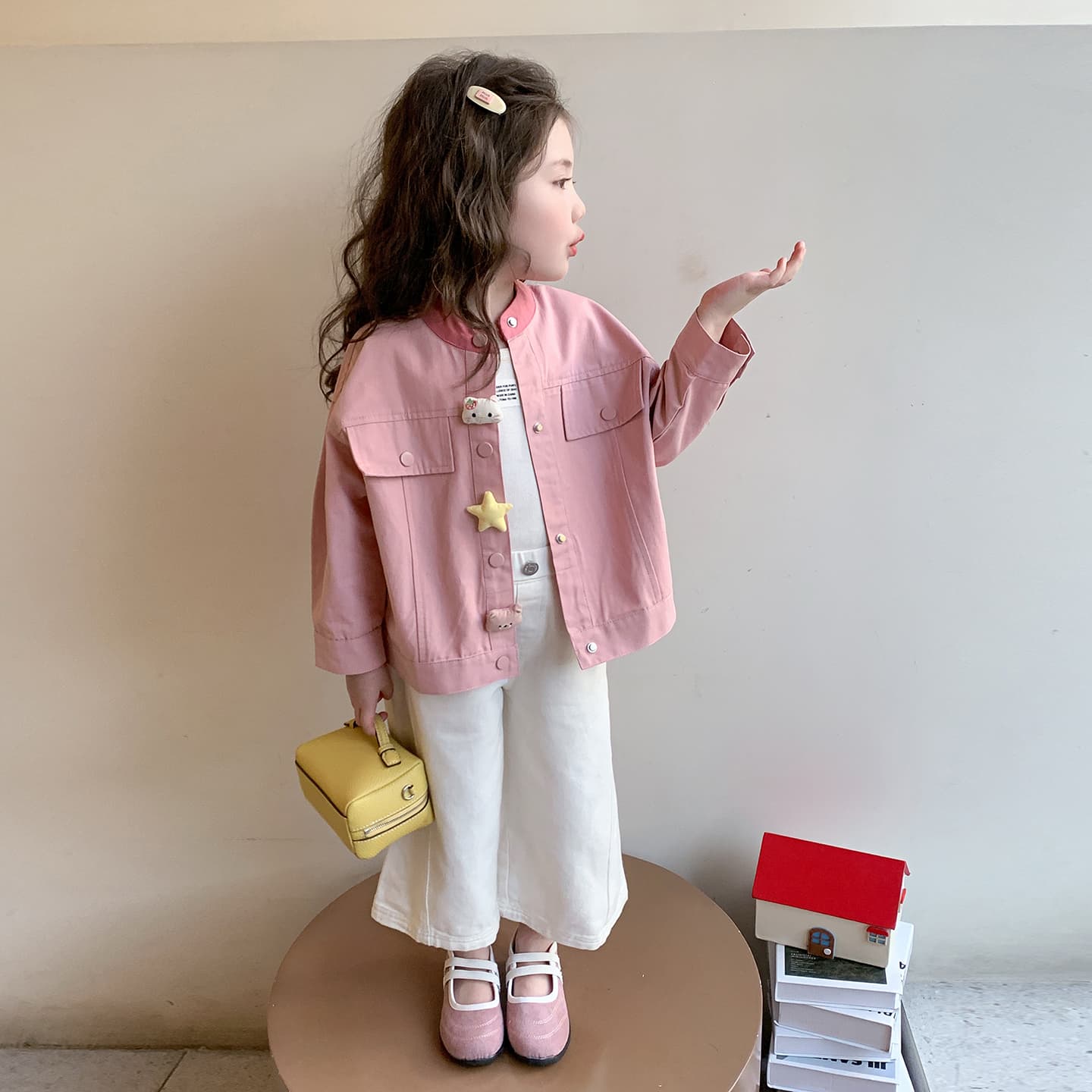 ATONGMU Розовый Kids Куртки - изображение 2