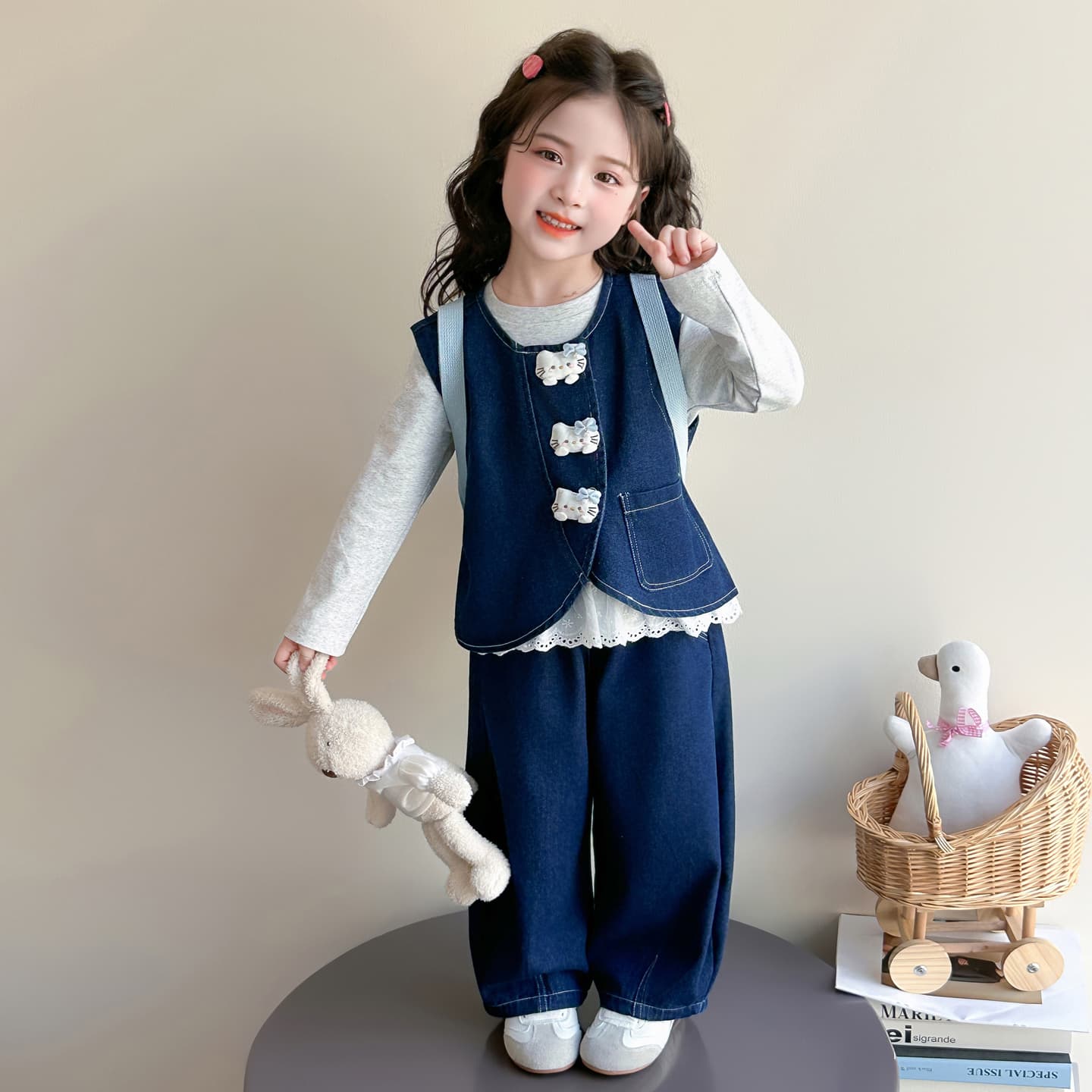 ATONGMU Цвет изображения Kids Повседневные спортивные костюмы Наборы - изображение 2