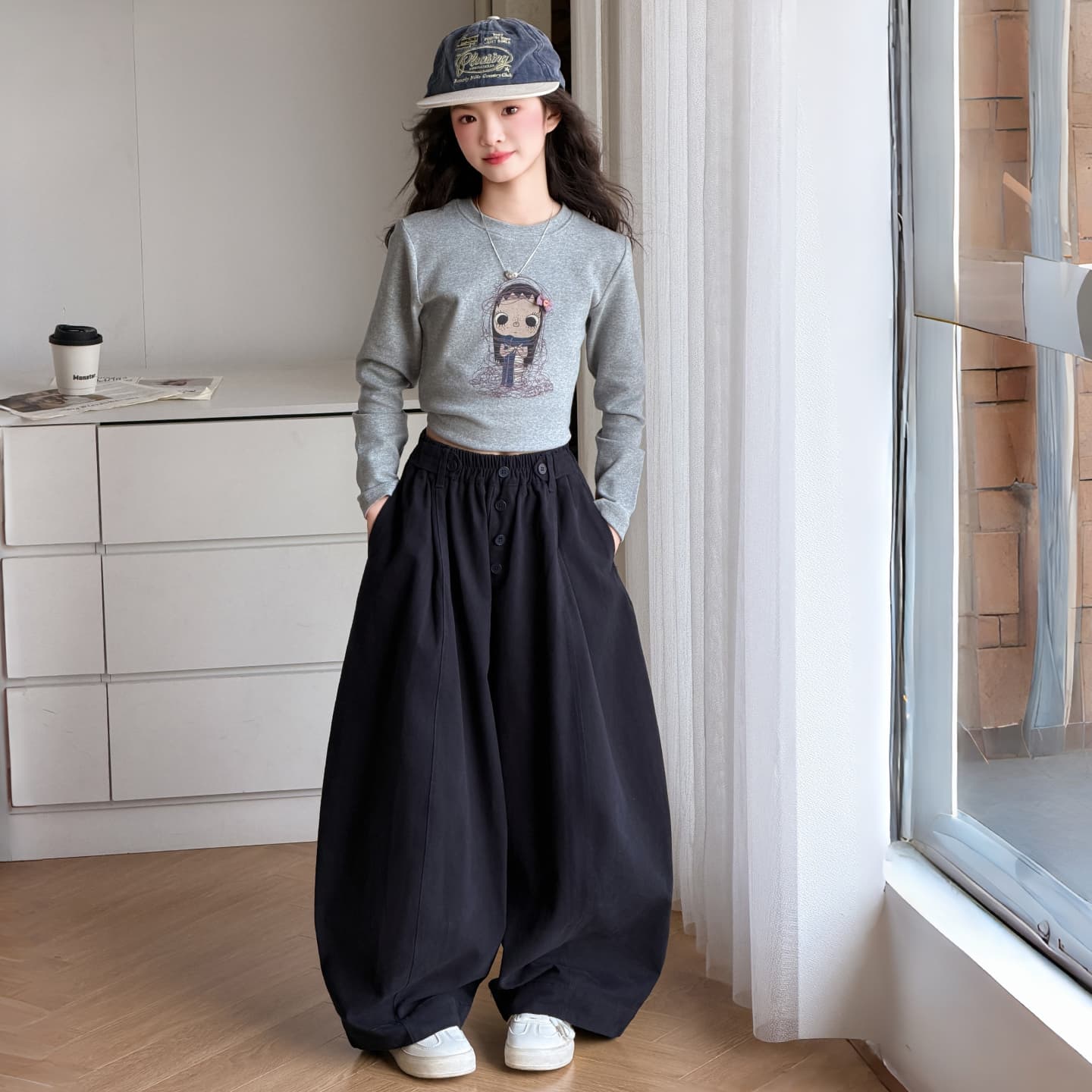 Футболка ATONGMU Серый T Рубашка Kids T Рубашка - изображение 5