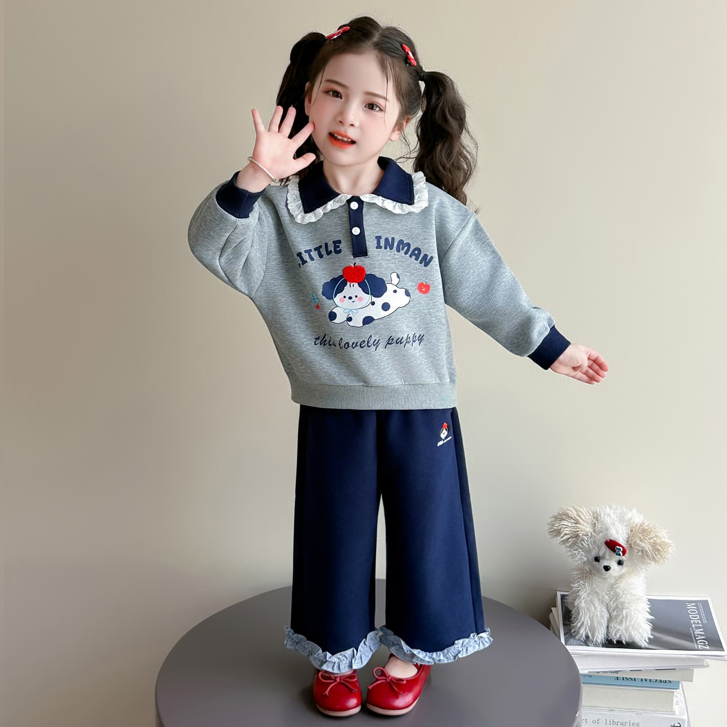ATONGMU Серый Kids Повседневные спортивные костюмы Наборы - изображение 2