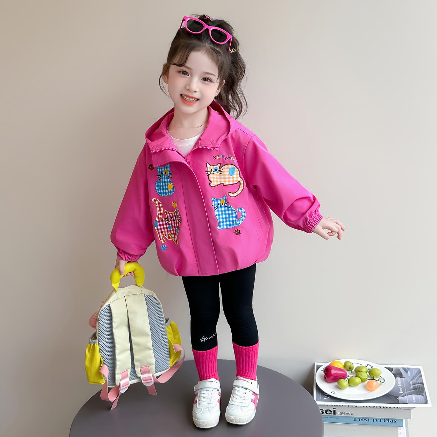 ATONGMU Розово-красный Kids Куртки - изображение 2