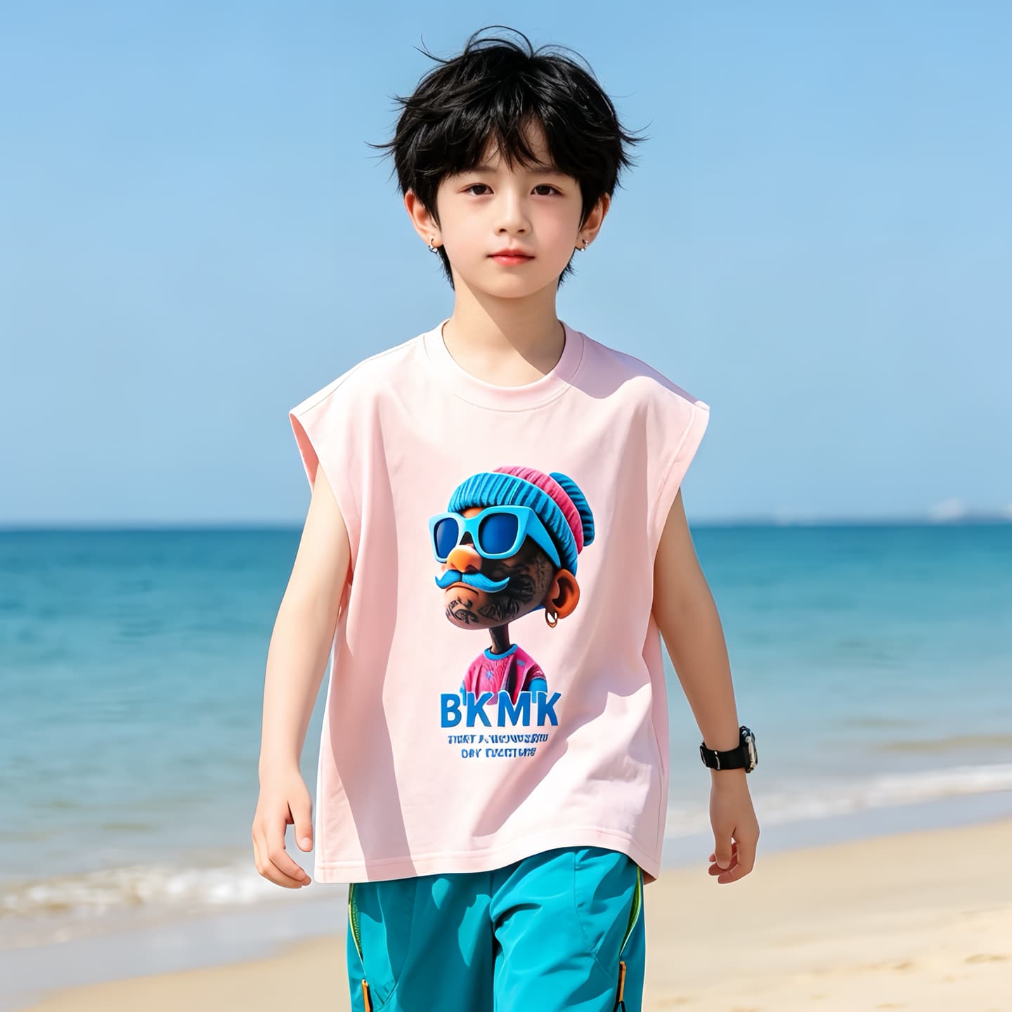 ATONGMU Розовый Kids Повседневные спортивные костюмы Наборы - изображение 4