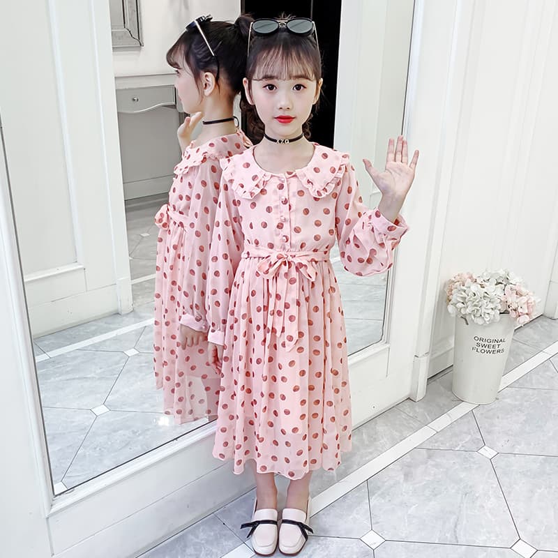 ATONGMU Розовые Детские Платья - изображение 3