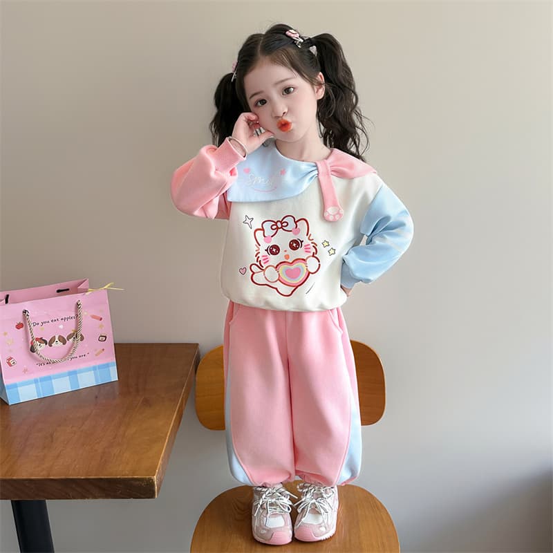 ATONGMU Розовый Kids Повседневные спортивные костюмы Наборы - изображение 2