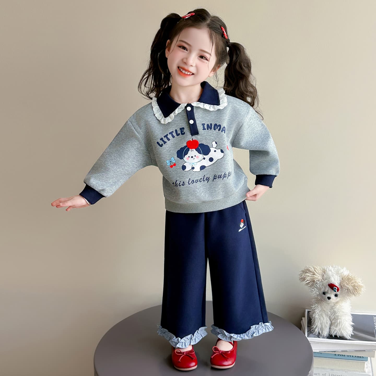 ATONGMU Серый Kids Повседневные спортивные костюмы Наборы - изображение 3