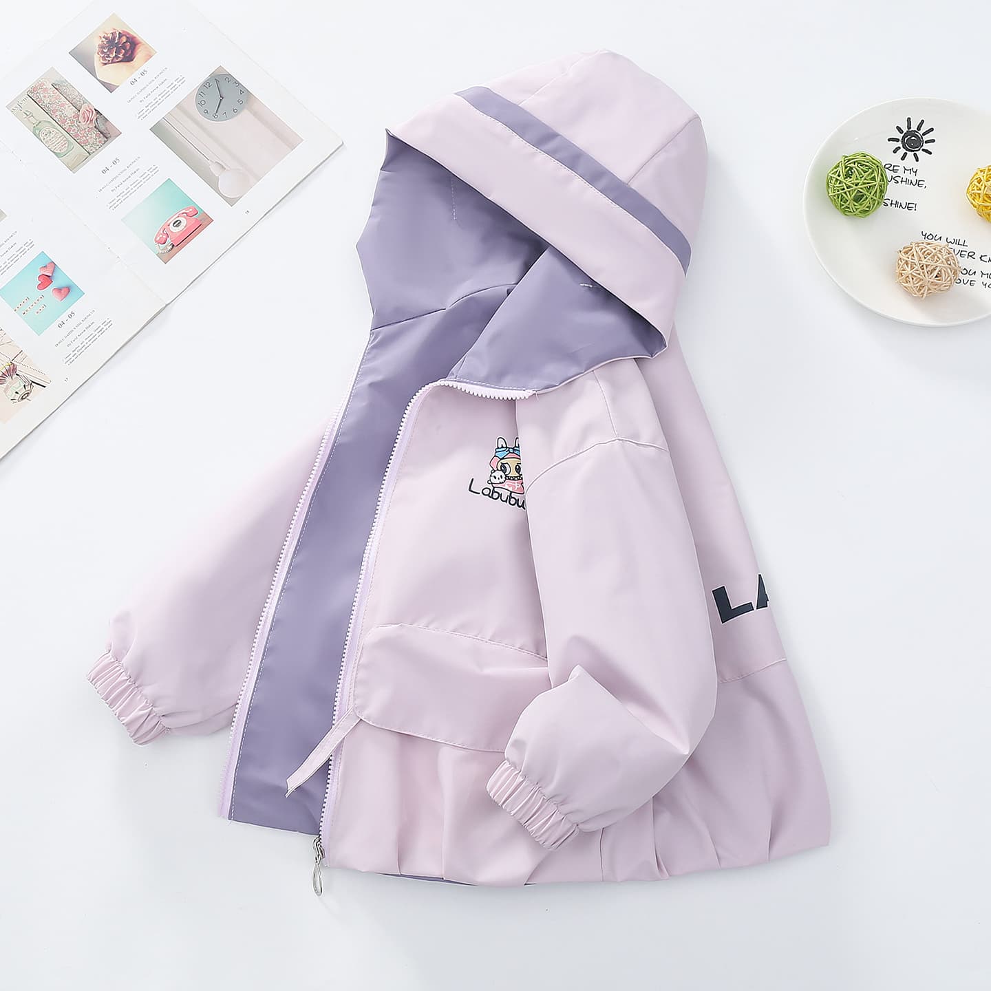 ATONGMU Фиолетовый Kids Куртки - изображение 3