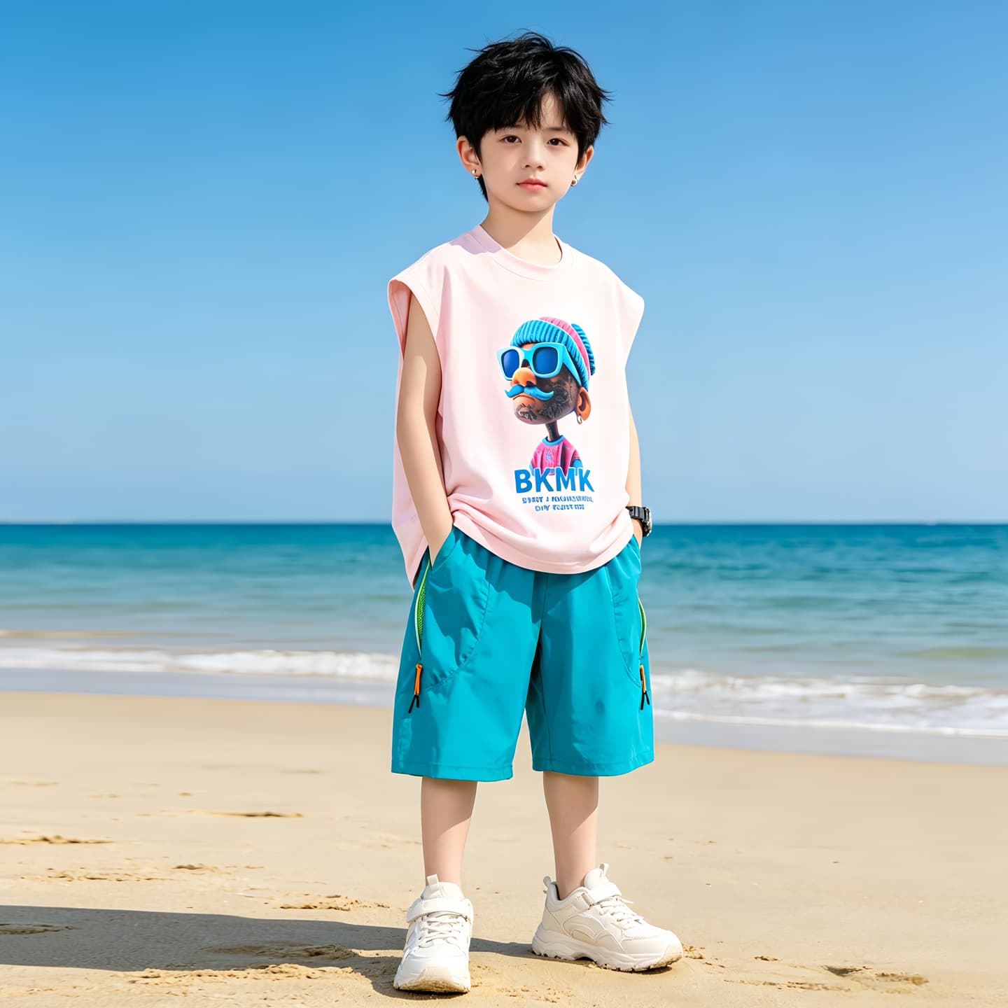ATONGMU Розовый Kids Повседневные спортивные костюмы Наборы - изображение 2