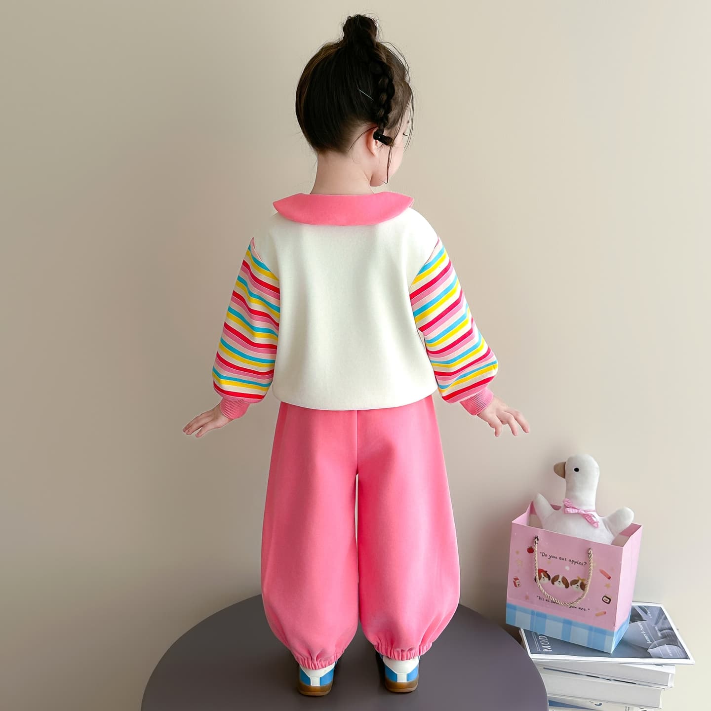 ATONGMU Цвет изображения Kids Повседневные спортивные костюмы Наборы - изображение 3